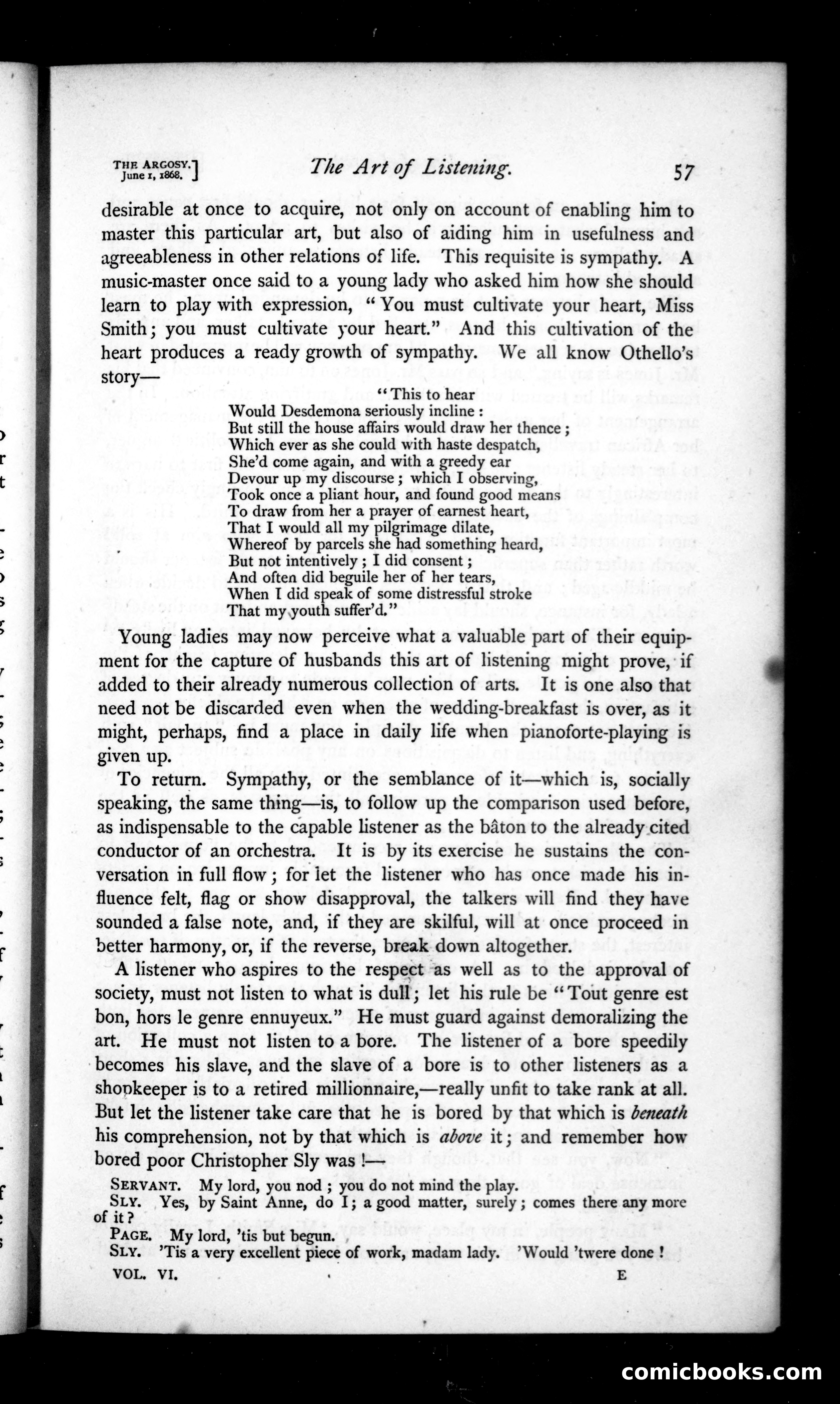 The Argosy, Vol. 6 — page 59 of 84