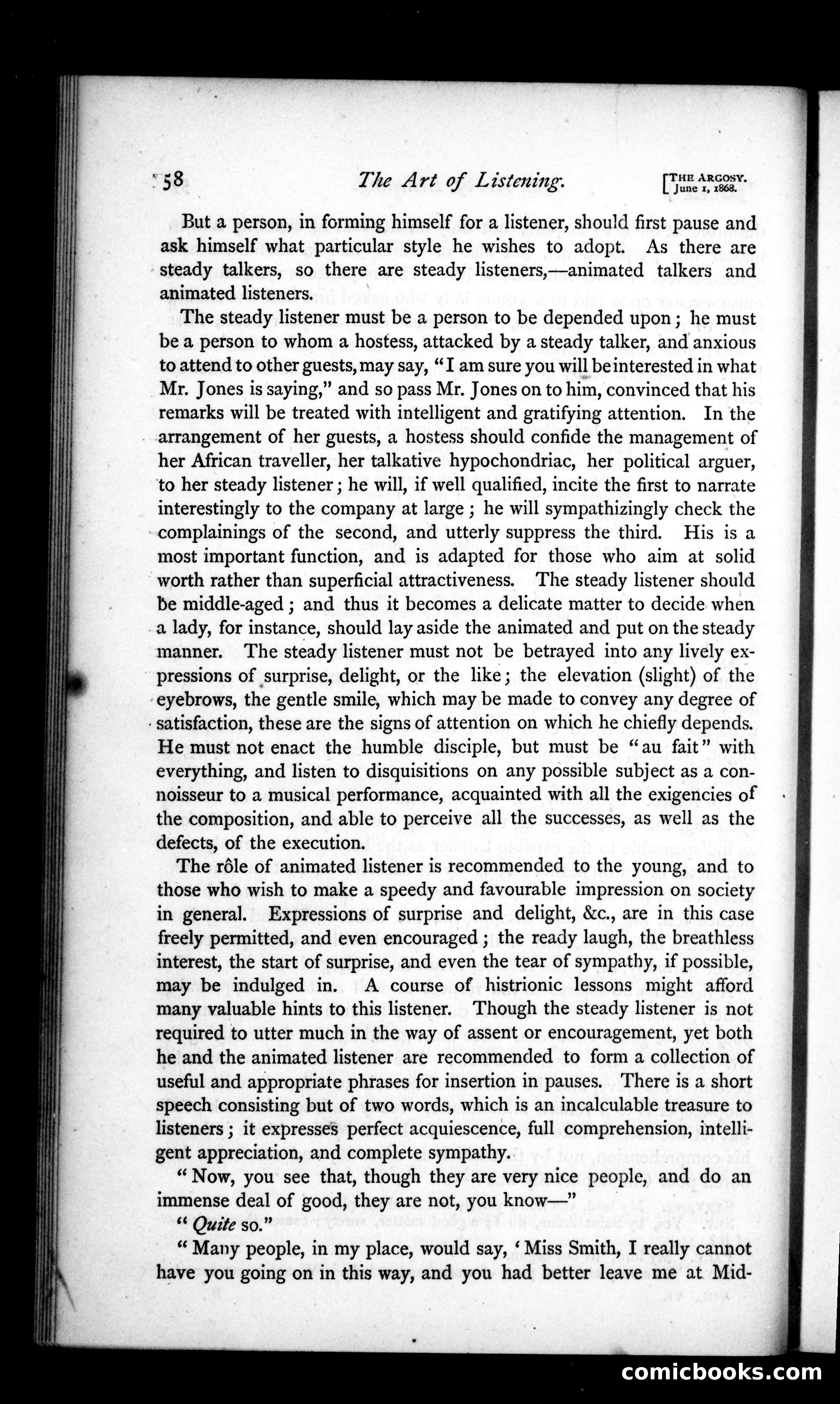 The Argosy, Vol. 6 — page 60 of 84