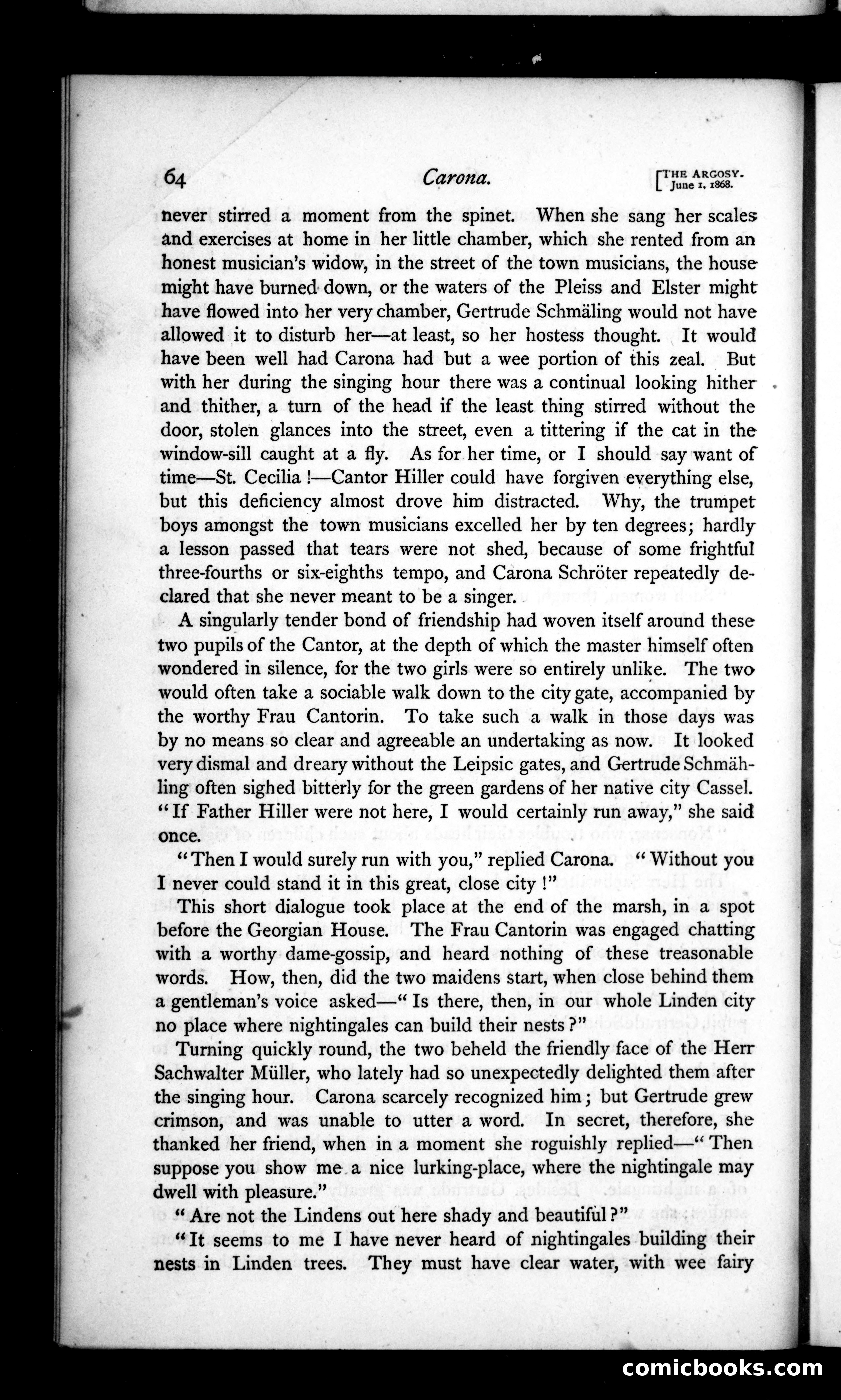 The Argosy, Vol. 6 — page 66 of 84