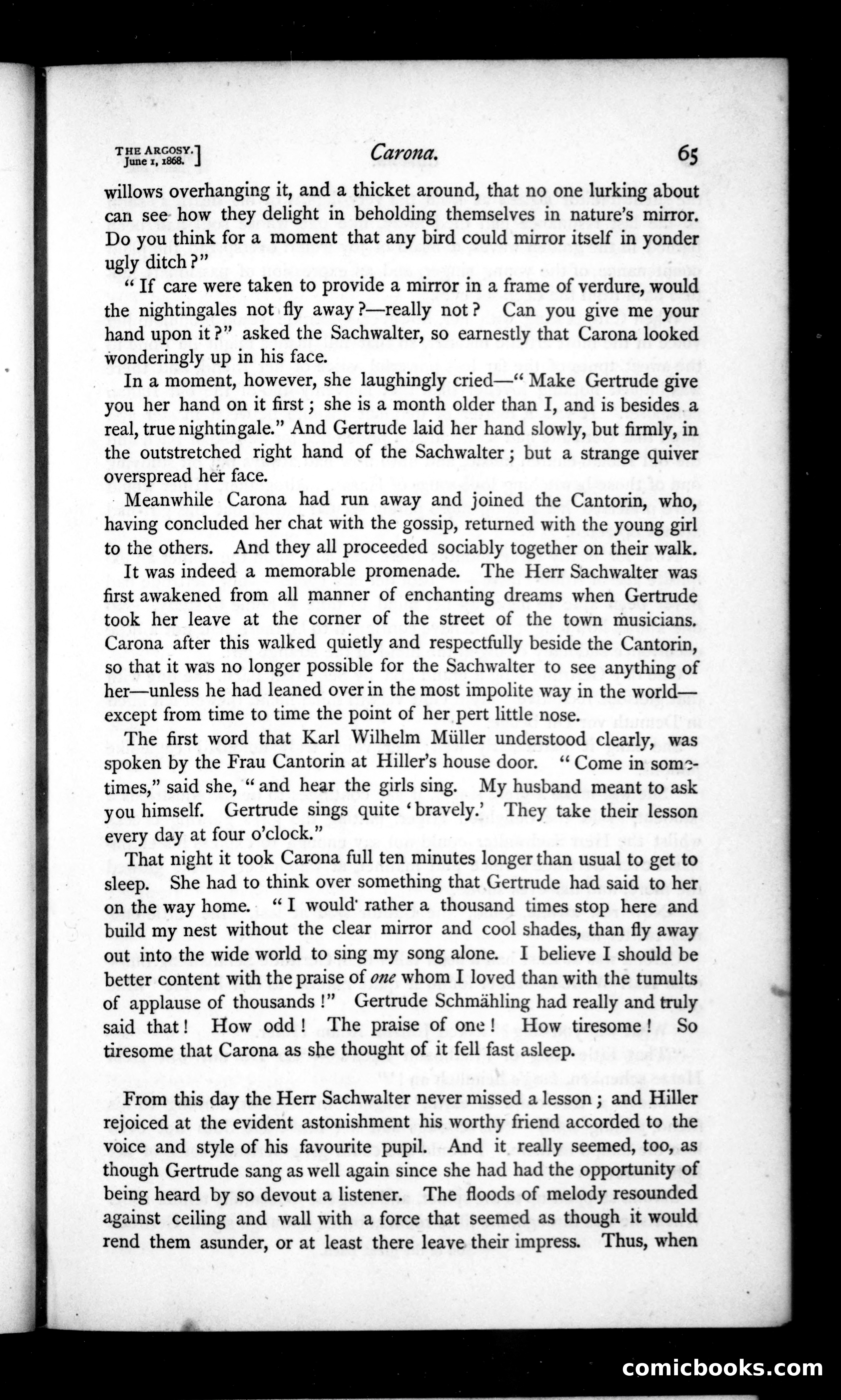 The Argosy, Vol. 6 — page 67 of 84