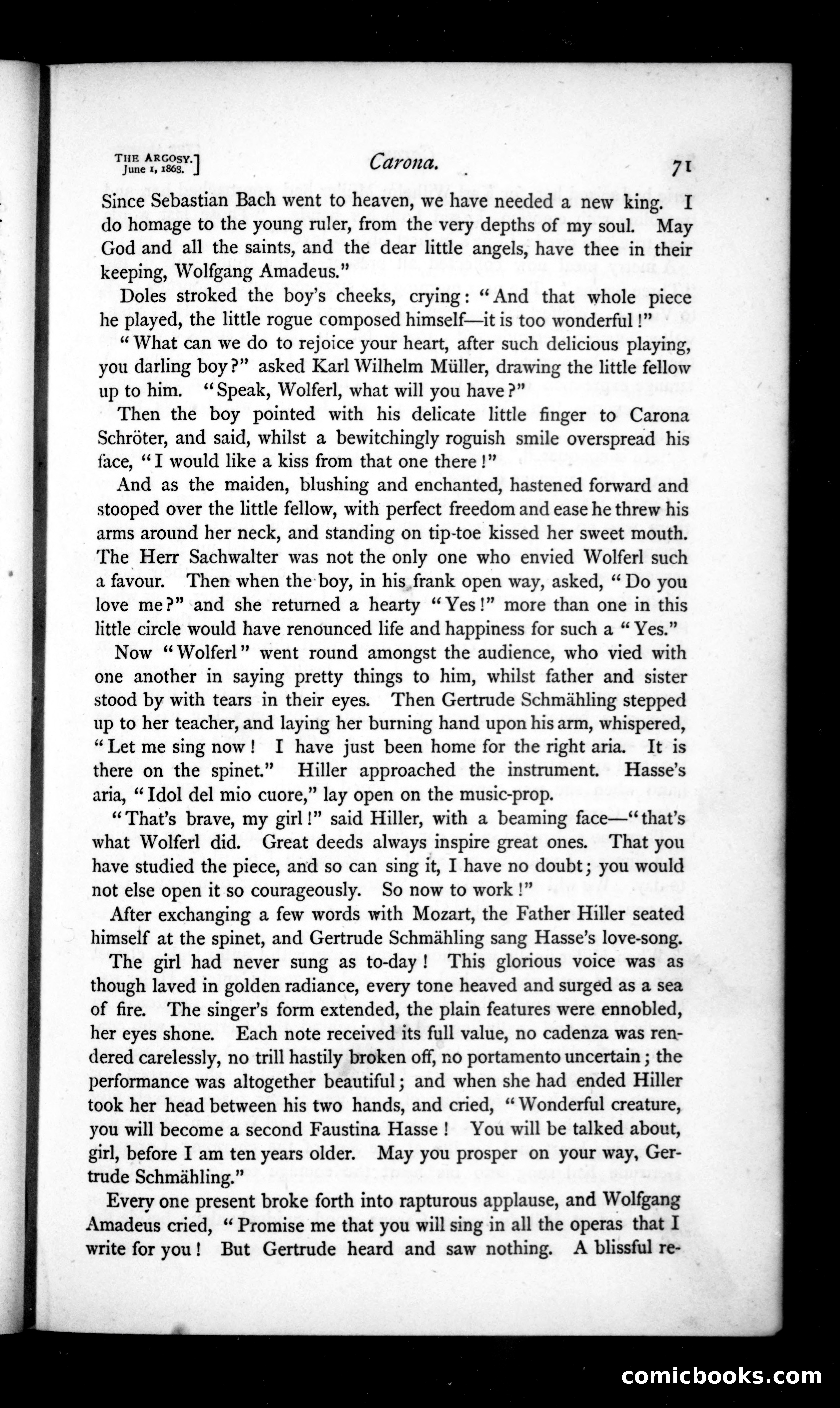 The Argosy, Vol. 6 — page 73 of 84