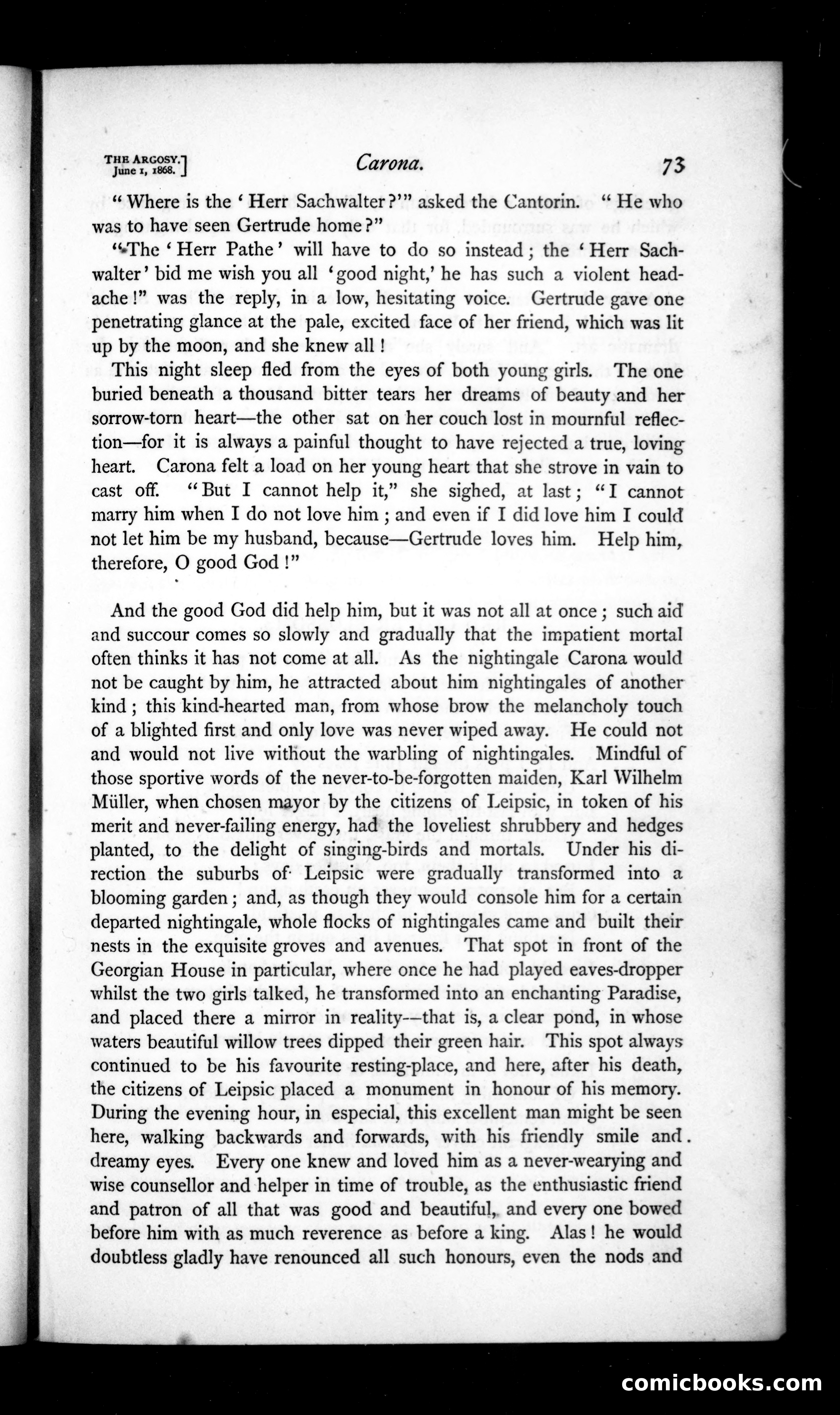 The Argosy, Vol. 6 — page 75 of 84