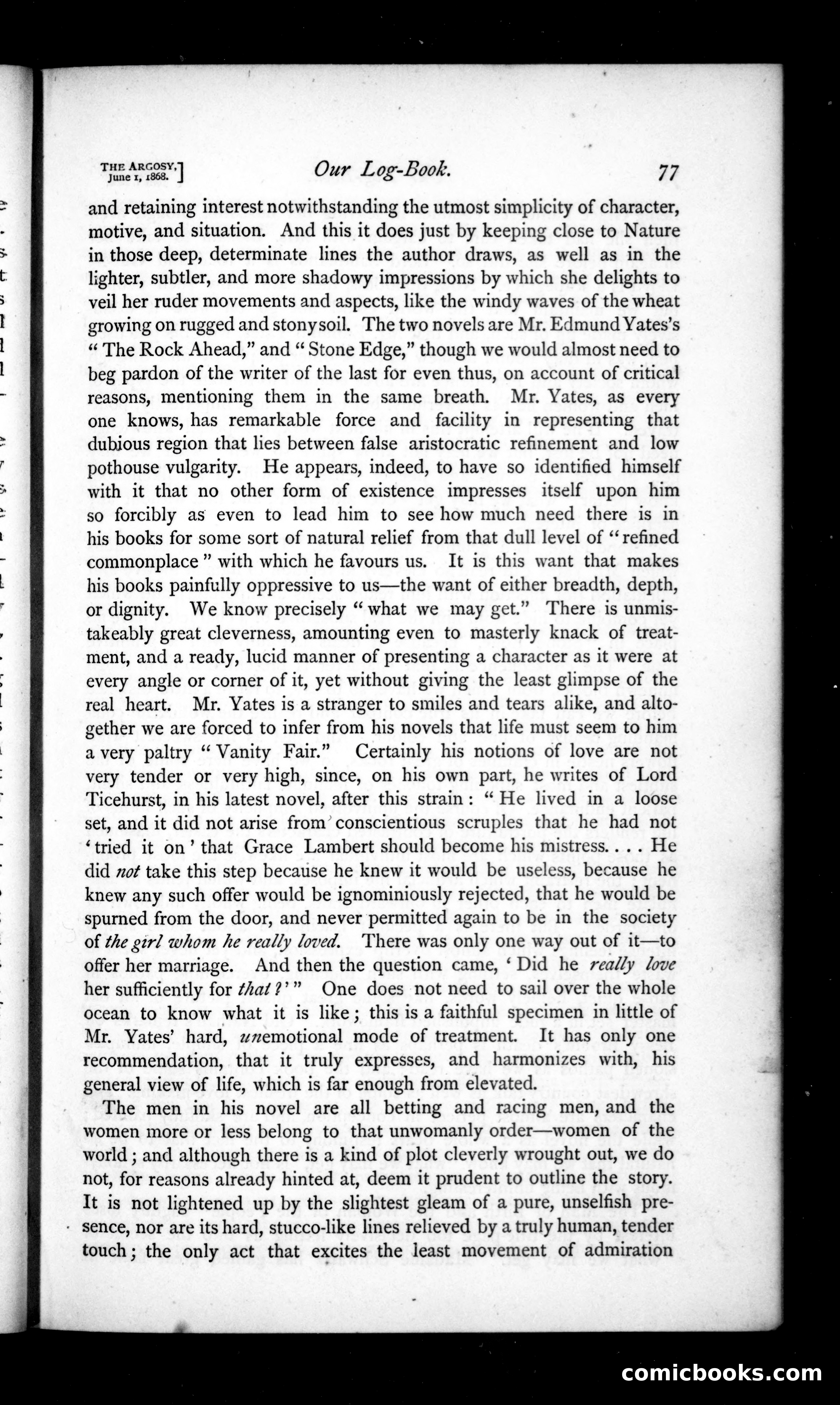 The Argosy, Vol. 6 — page 79 of 84