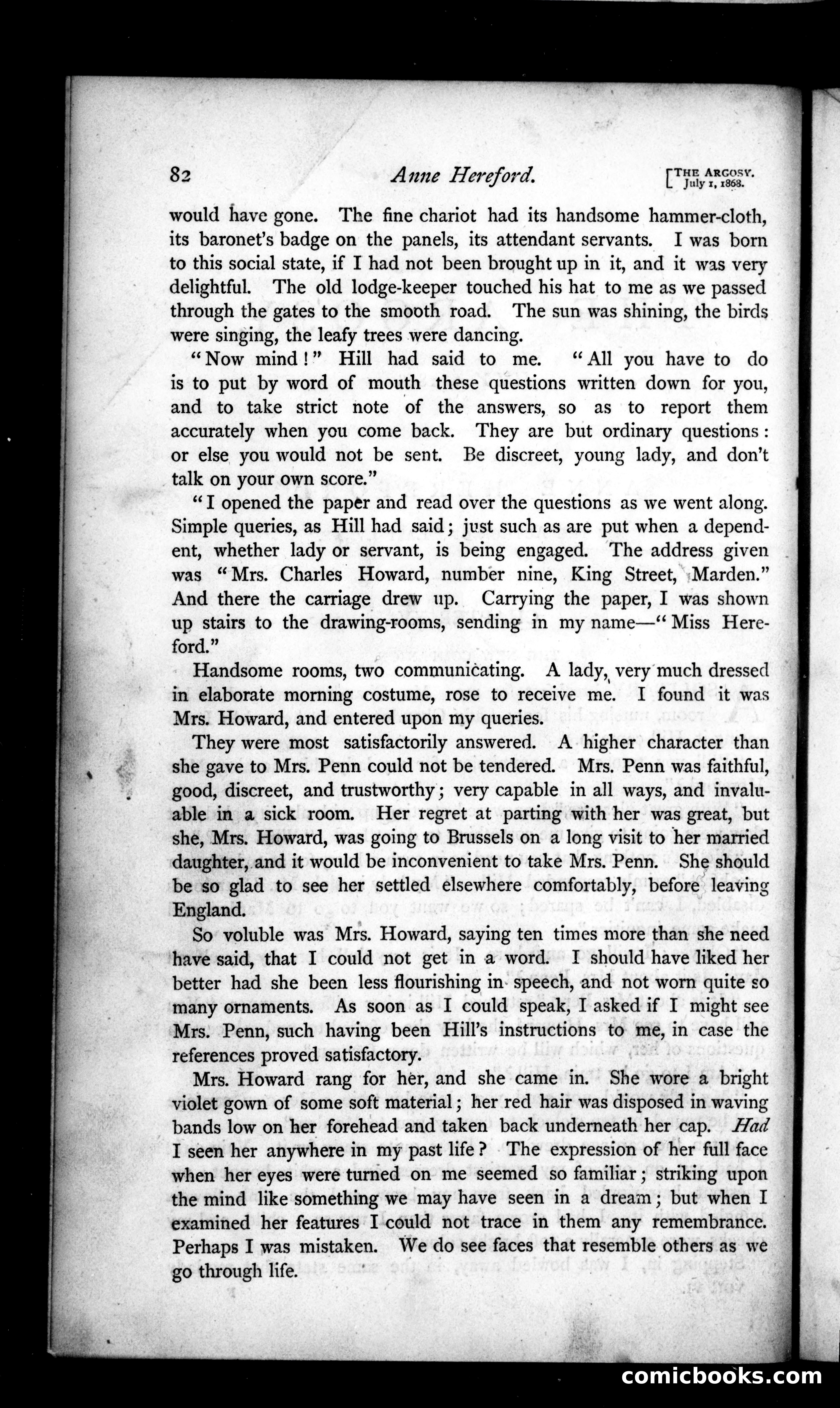 The Argosy, Vol. VI — page 2 of 84