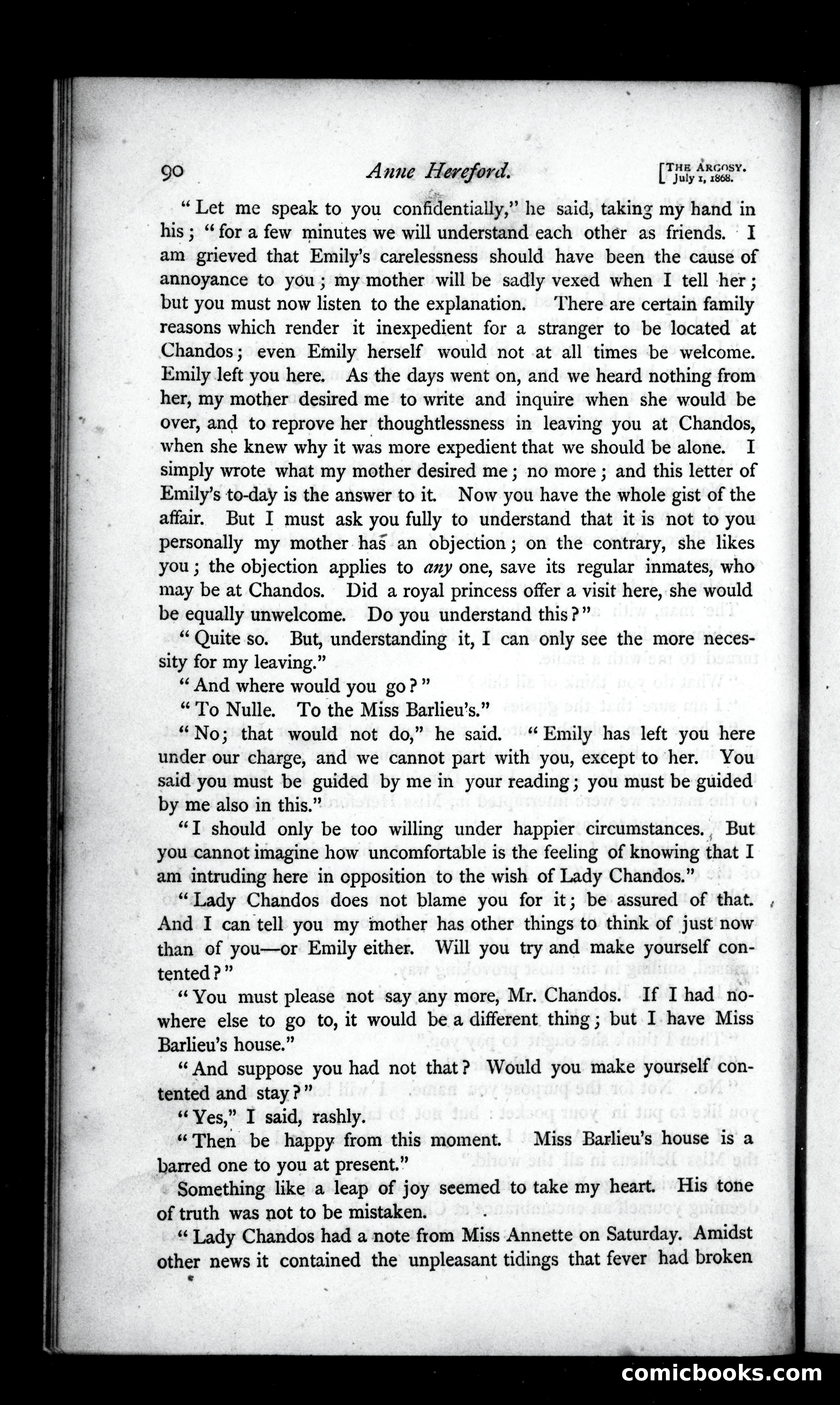 The Argosy, Vol. VI — page 10 of 84