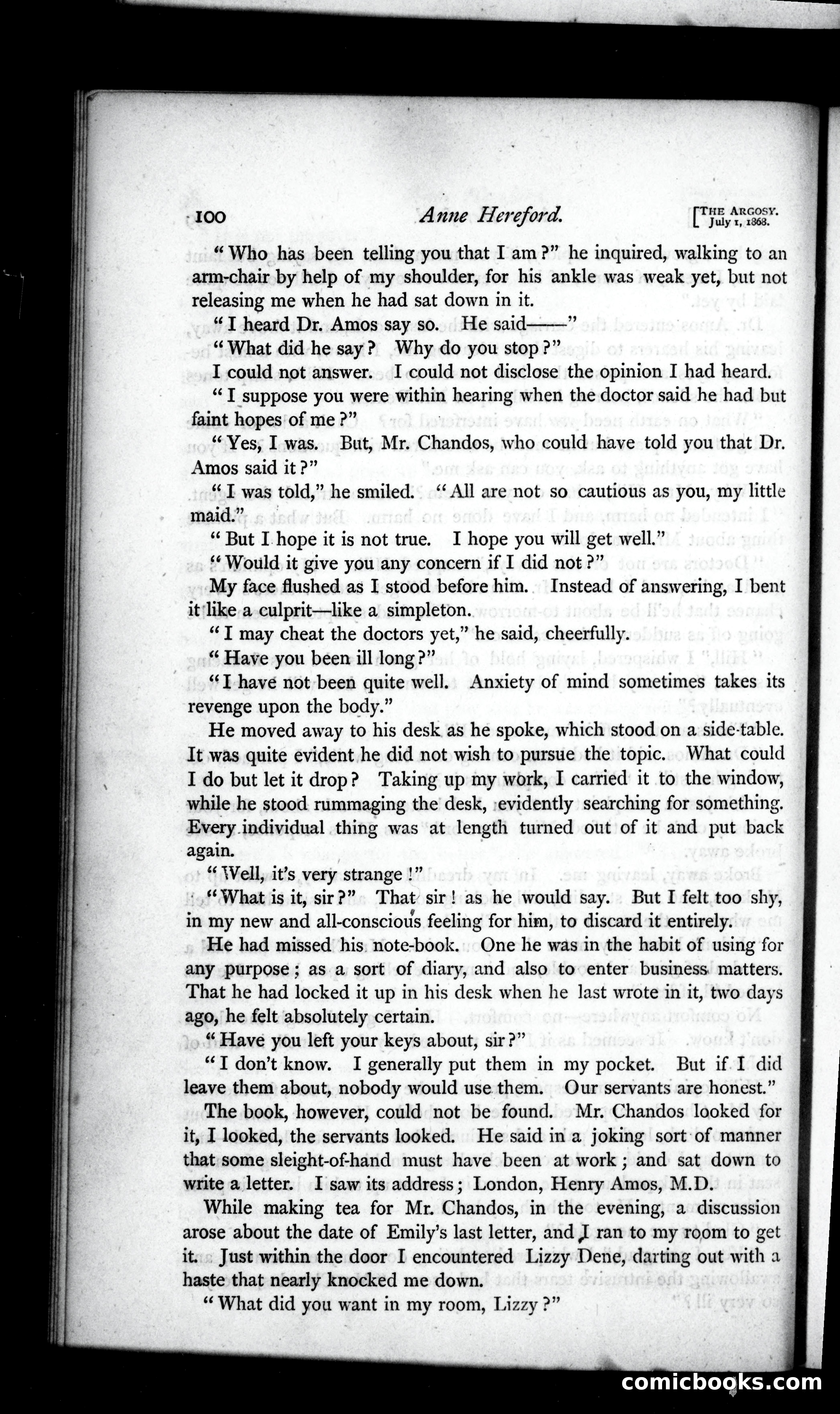 The Argosy, Vol. VI — page 20 of 84
