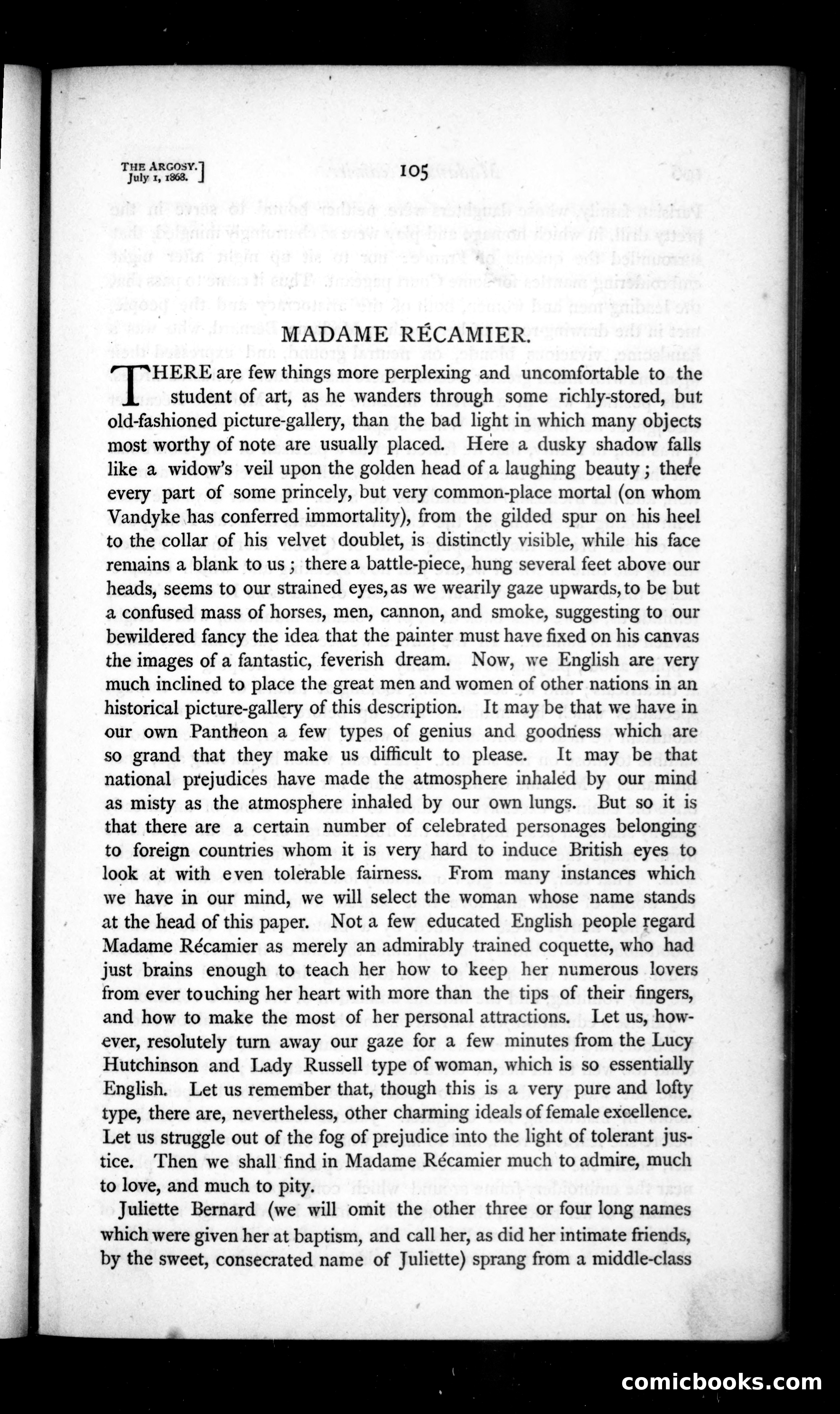 The Argosy, Vol. VI — page 25 of 84