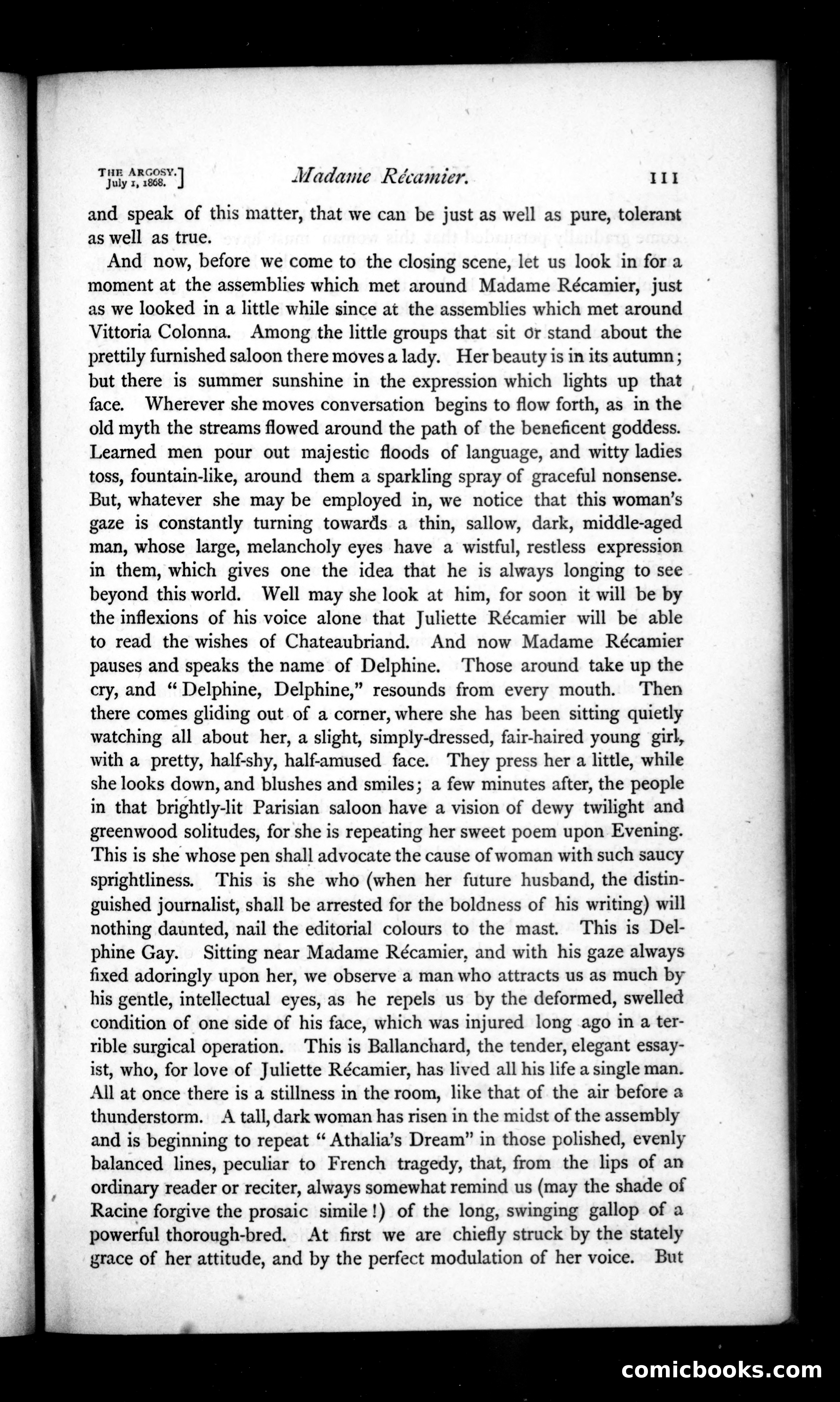 The Argosy, Vol. VI — page 31 of 84