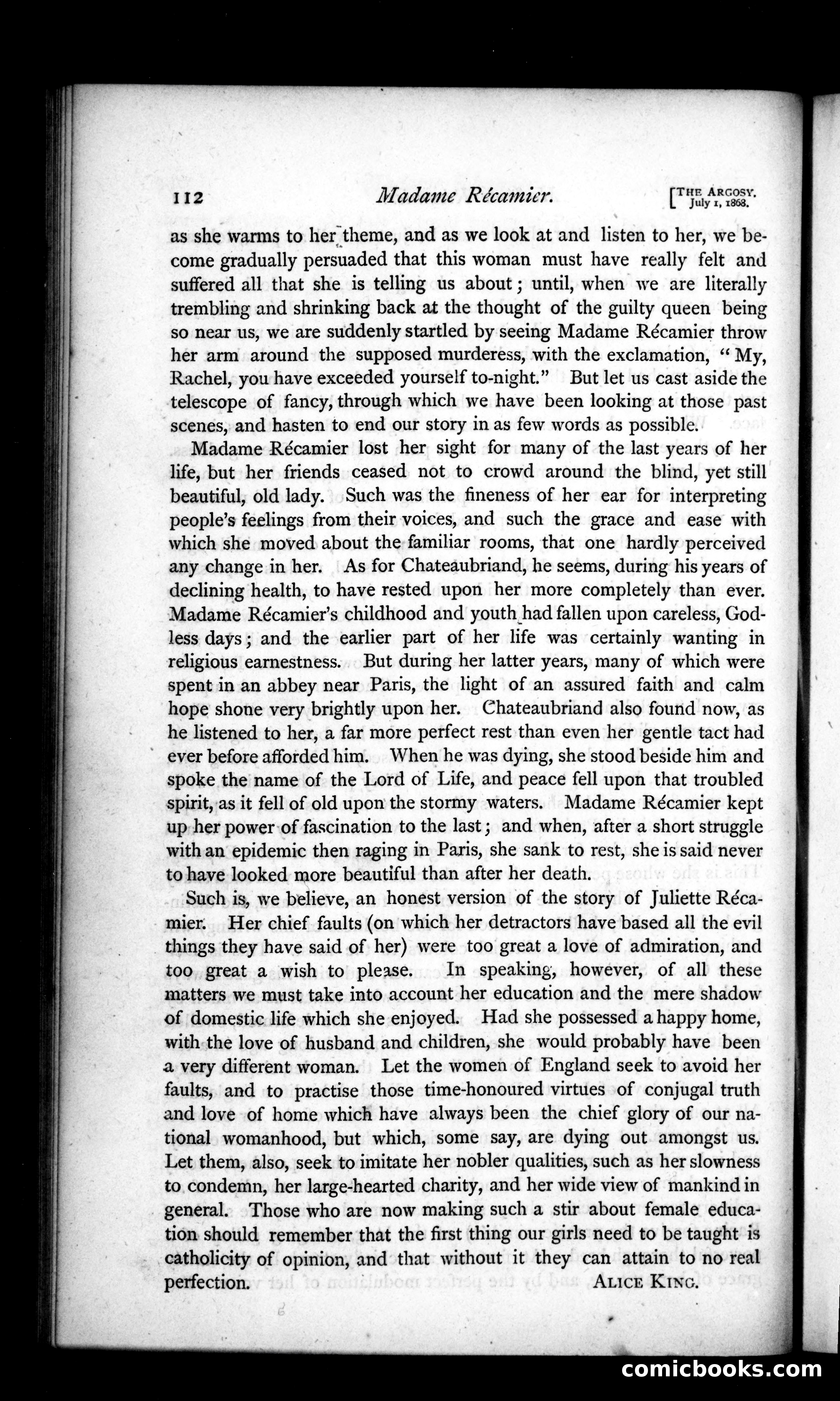 The Argosy, Vol. VI — page 32 of 84