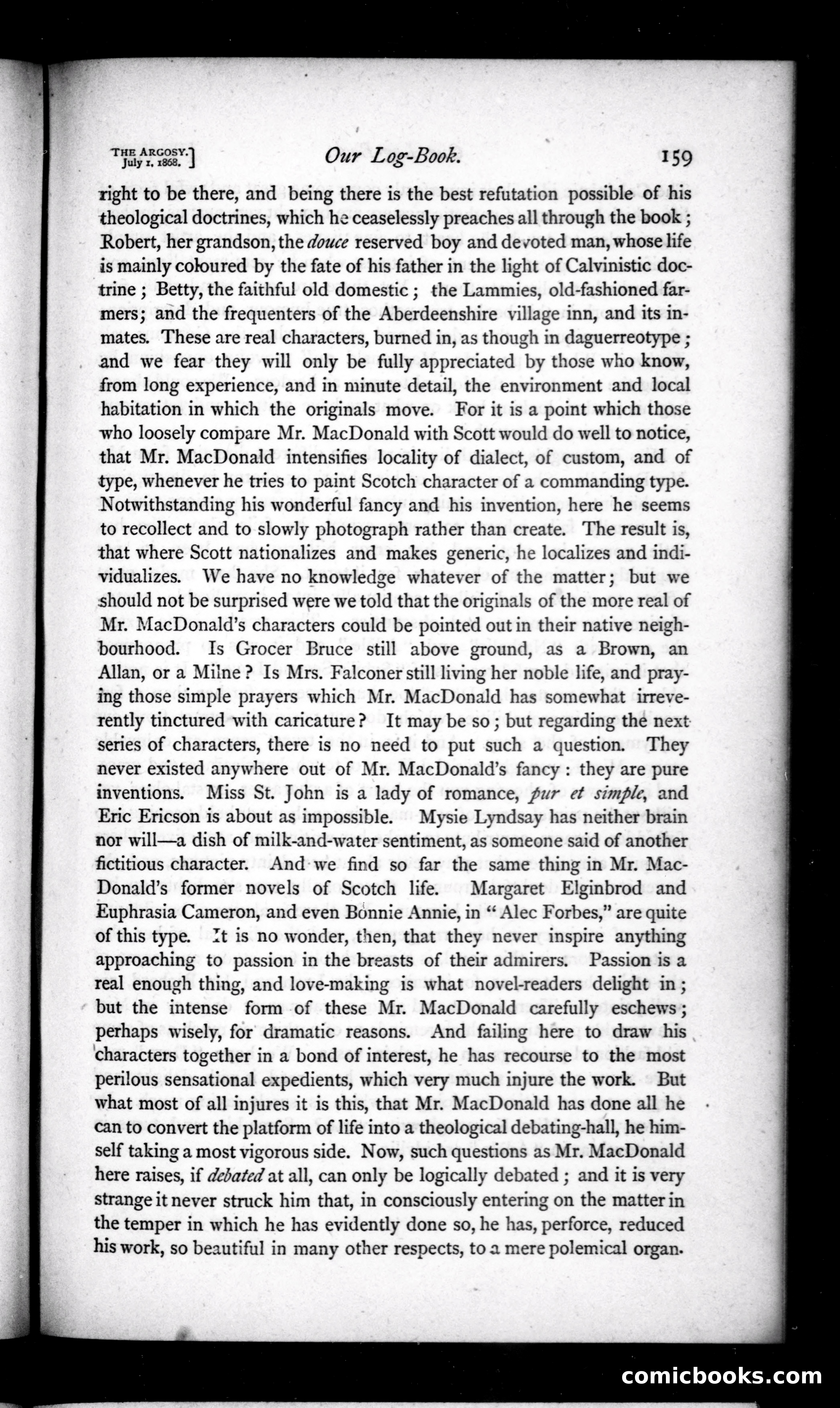 The Argosy, Vol. VI — page 81 of 84