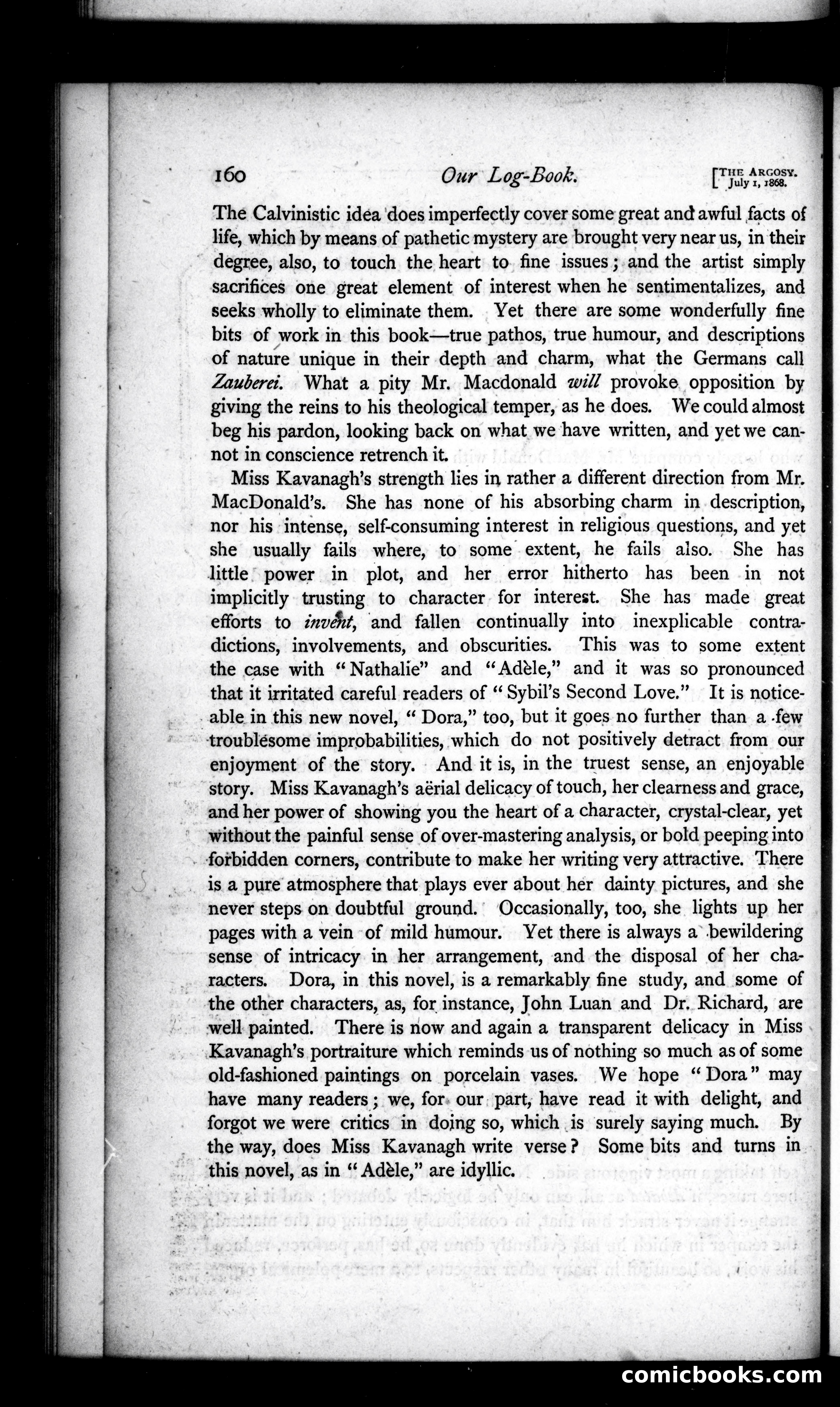 The Argosy, Vol. VI — page 82 of 84