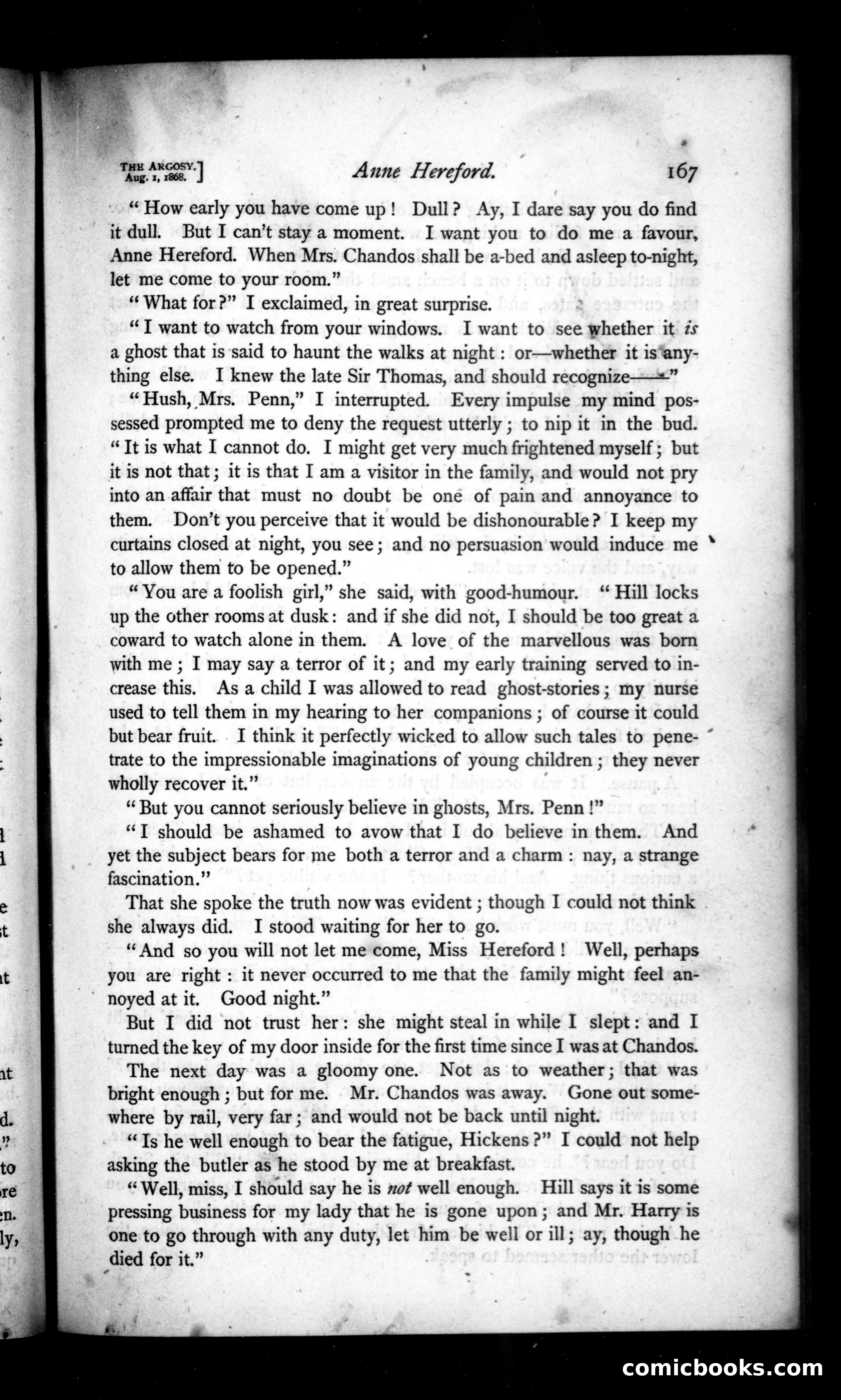 The Argosy, Vol. 6 — page 7 of 82