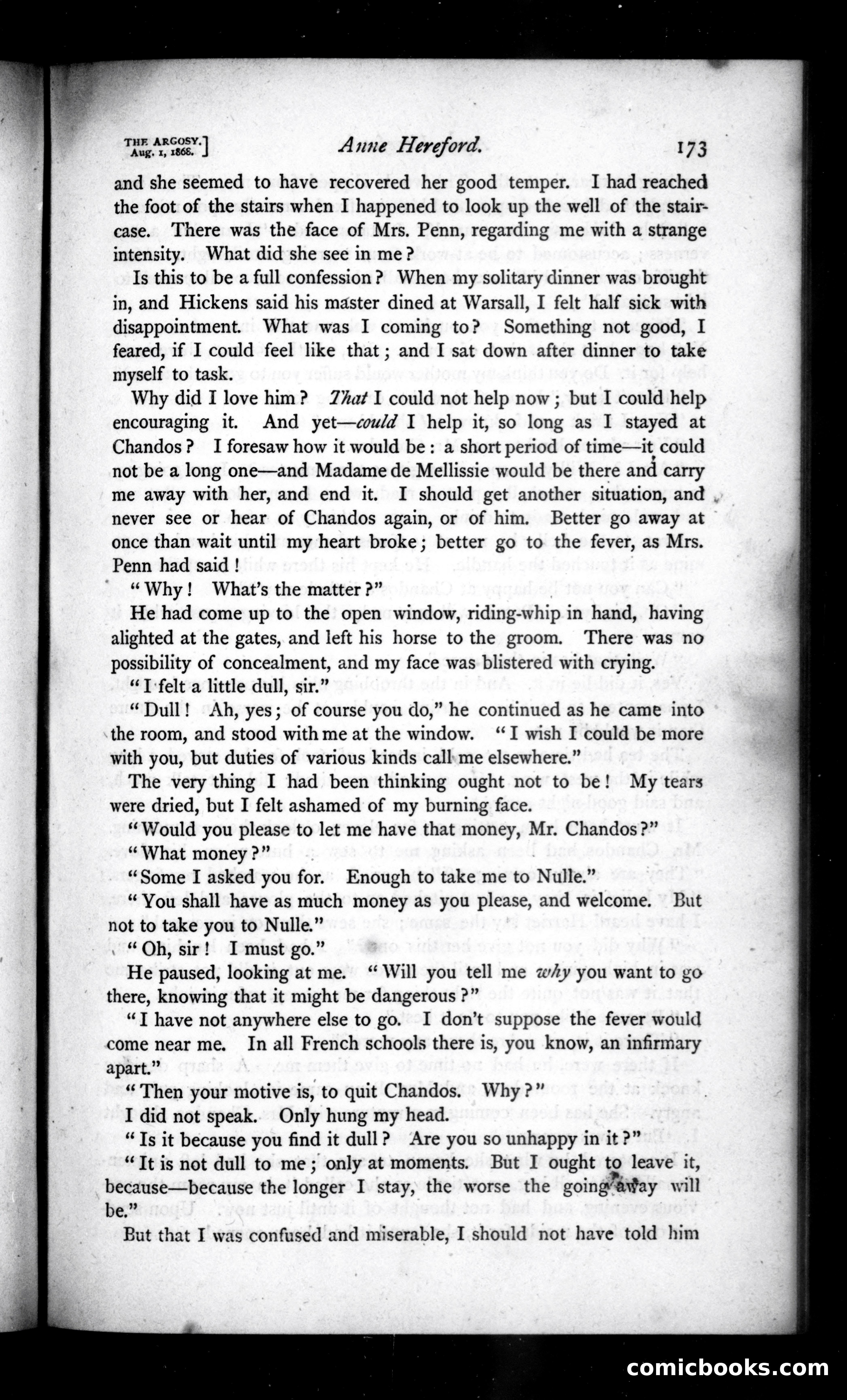 The Argosy, Vol. 6 — page 13 of 82
