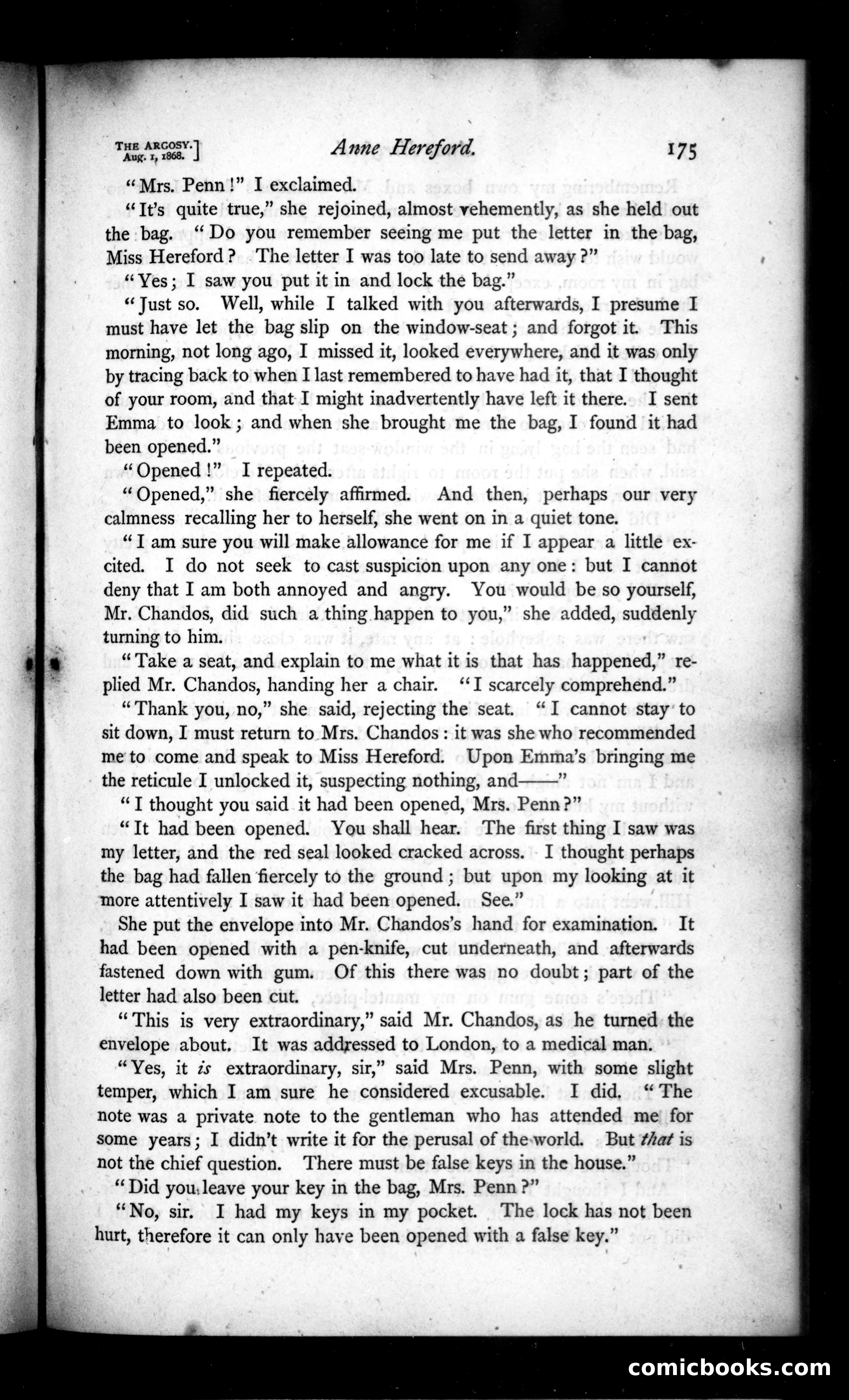 The Argosy, Vol. 6 — page 15 of 82