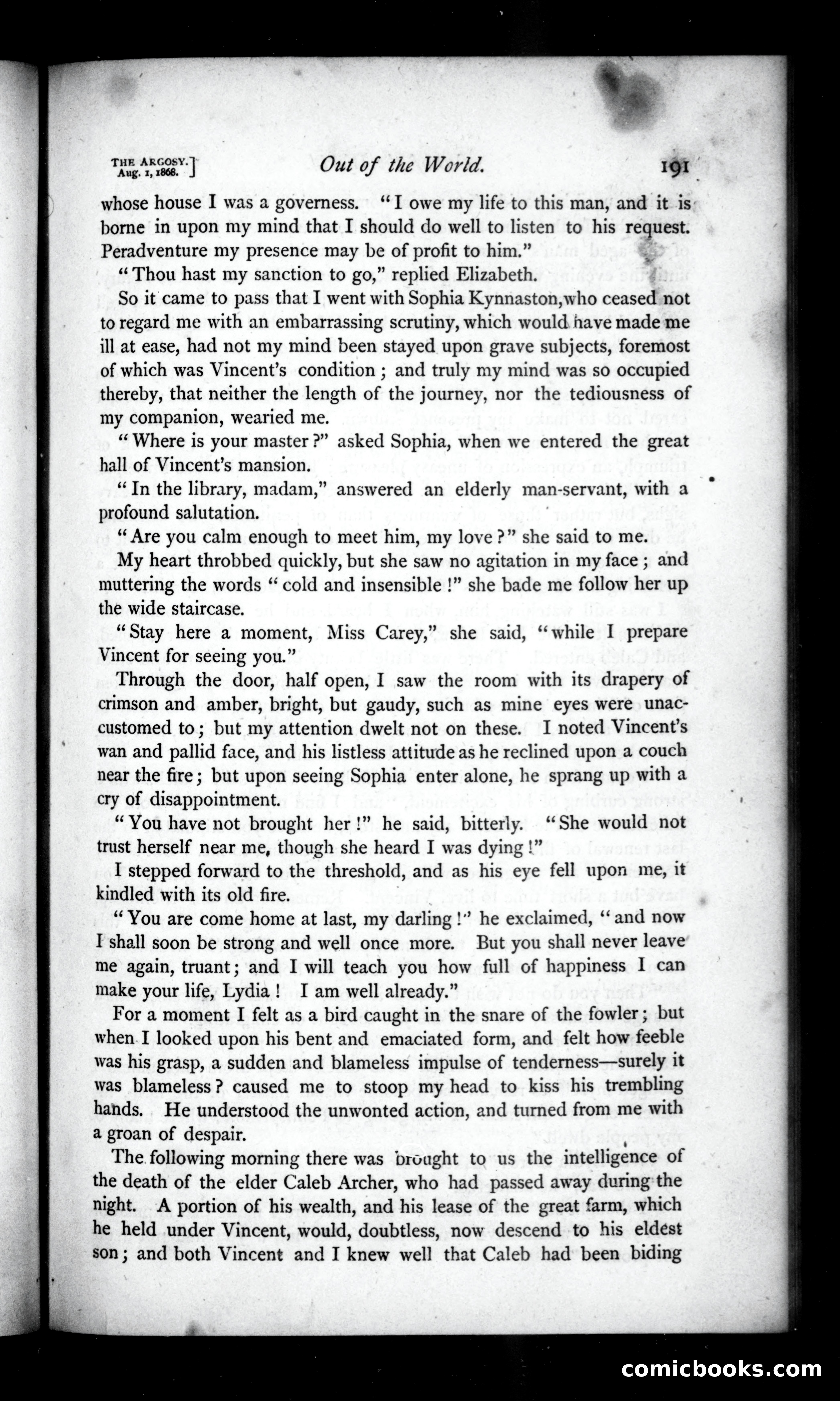 The Argosy, Vol. 6 — page 31 of 82
