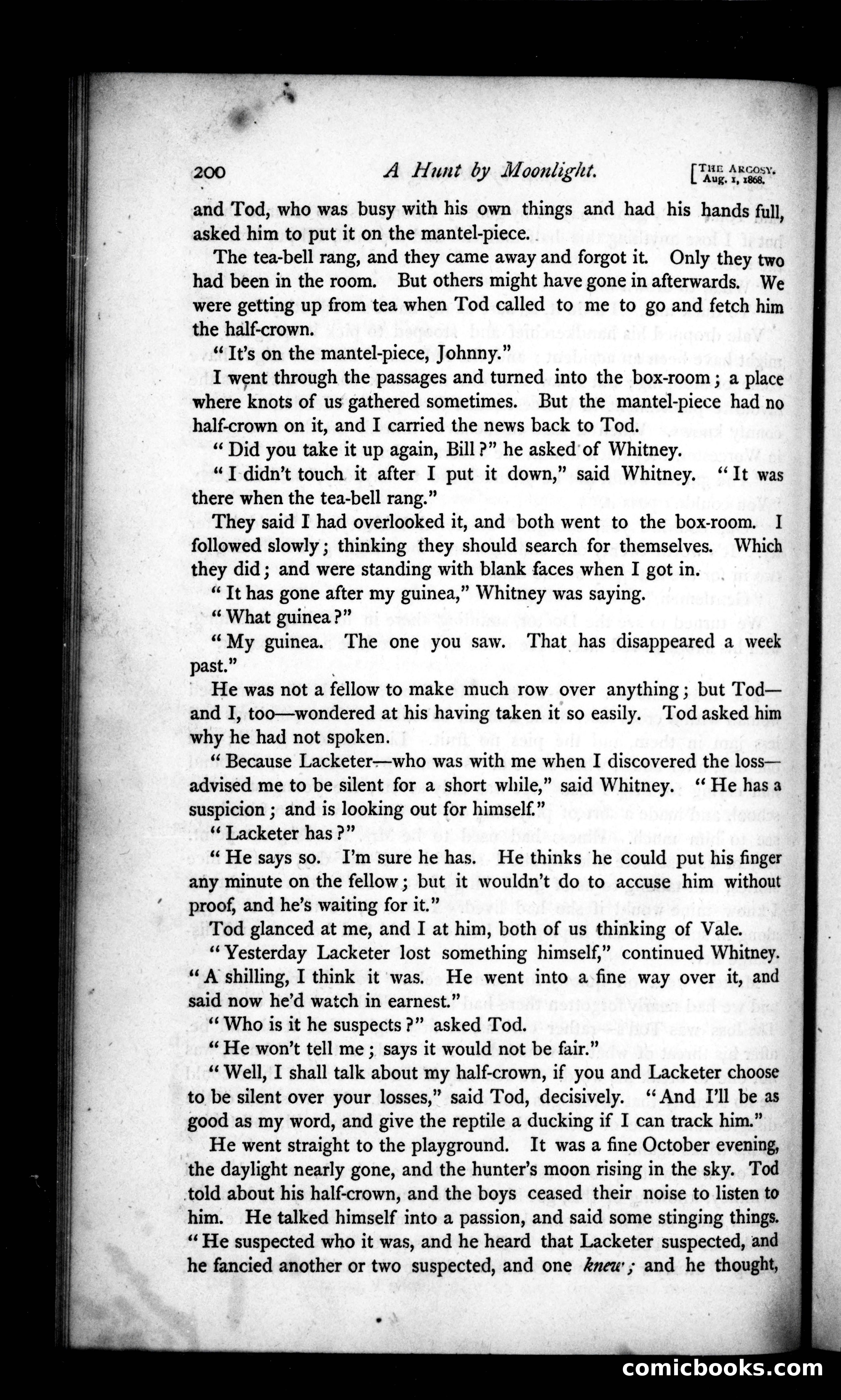 The Argosy, Vol. 6 — page 40 of 82