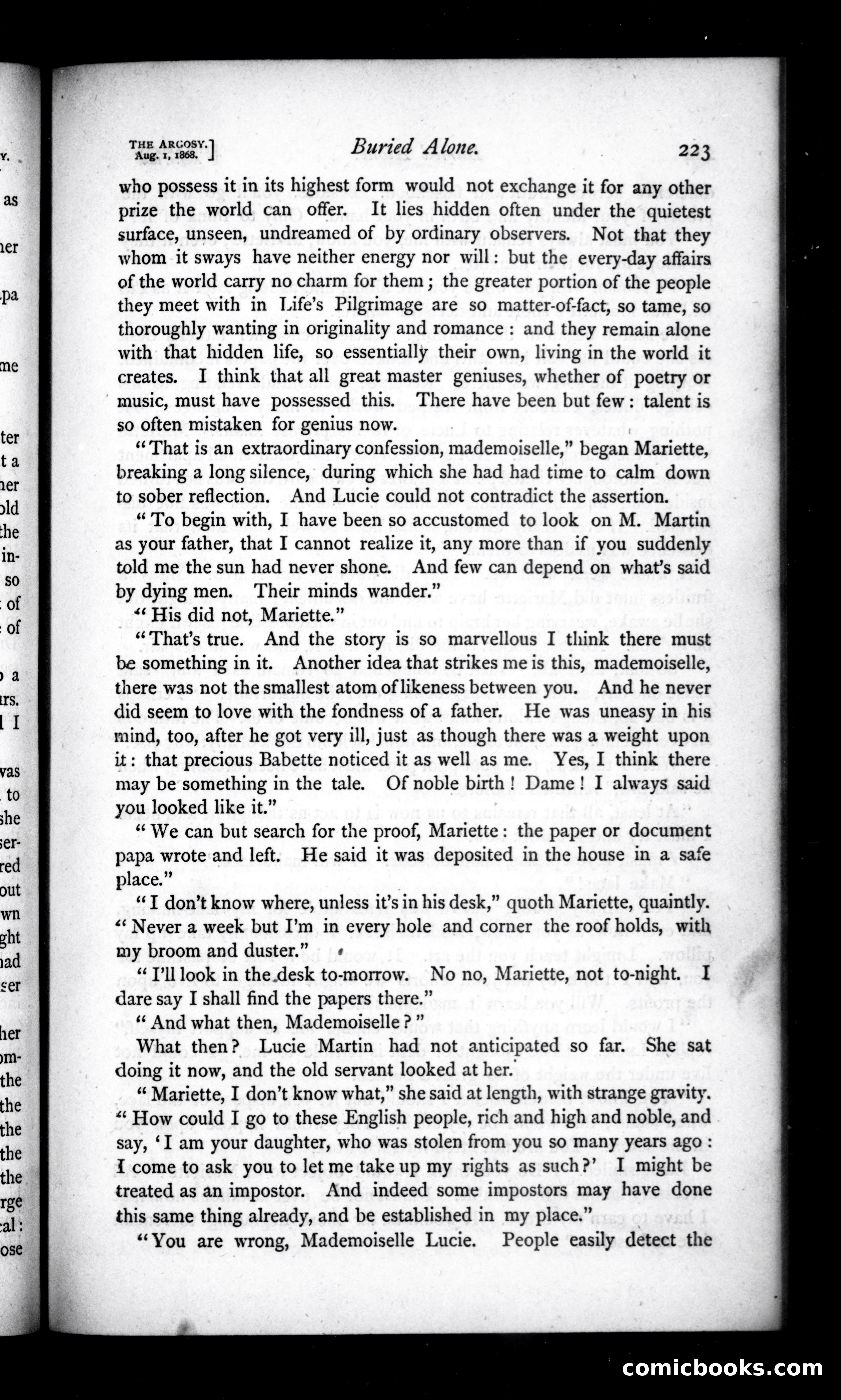 The Argosy, Vol. 6 — page 63 of 82