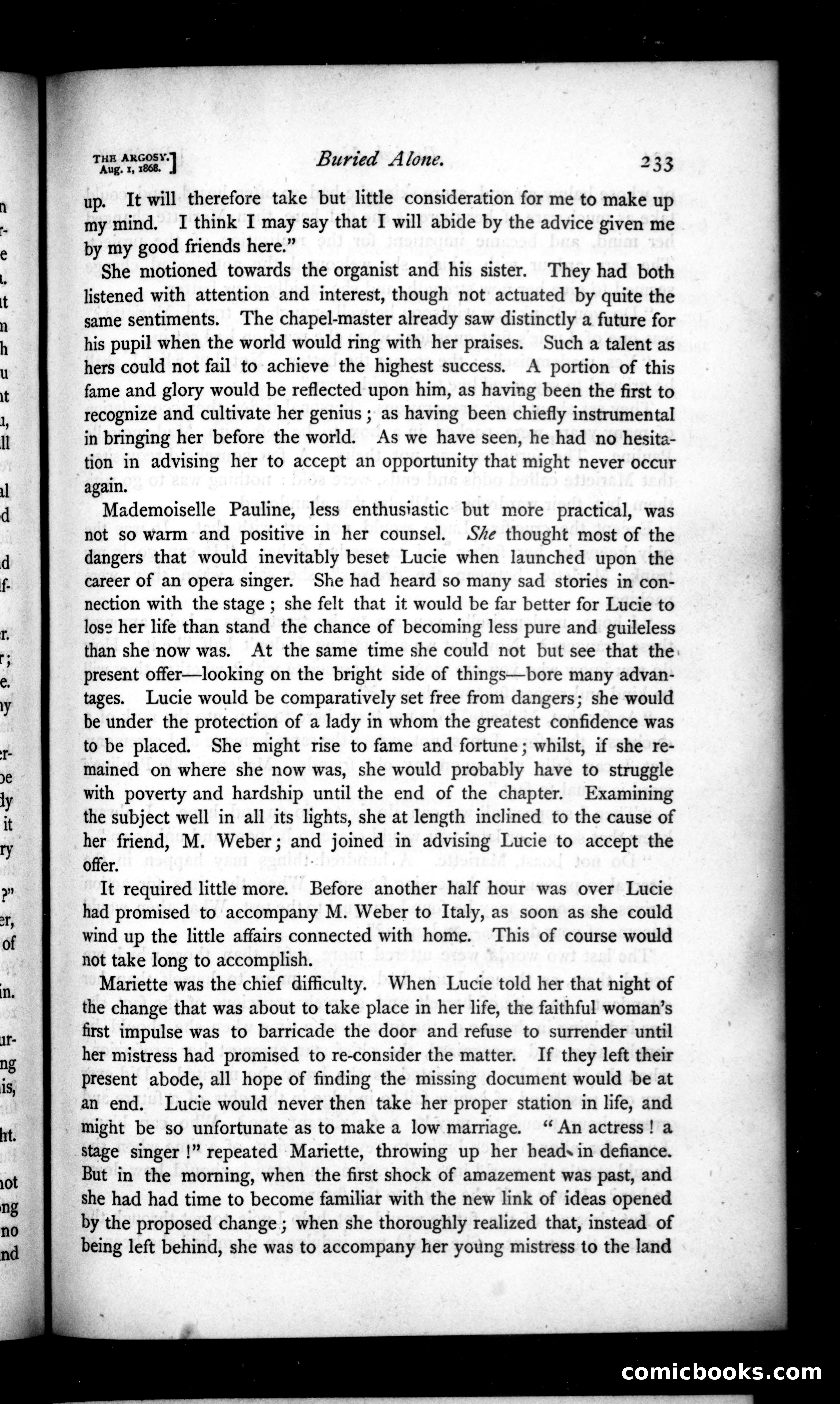 The Argosy, Vol. 6 — page 73 of 82