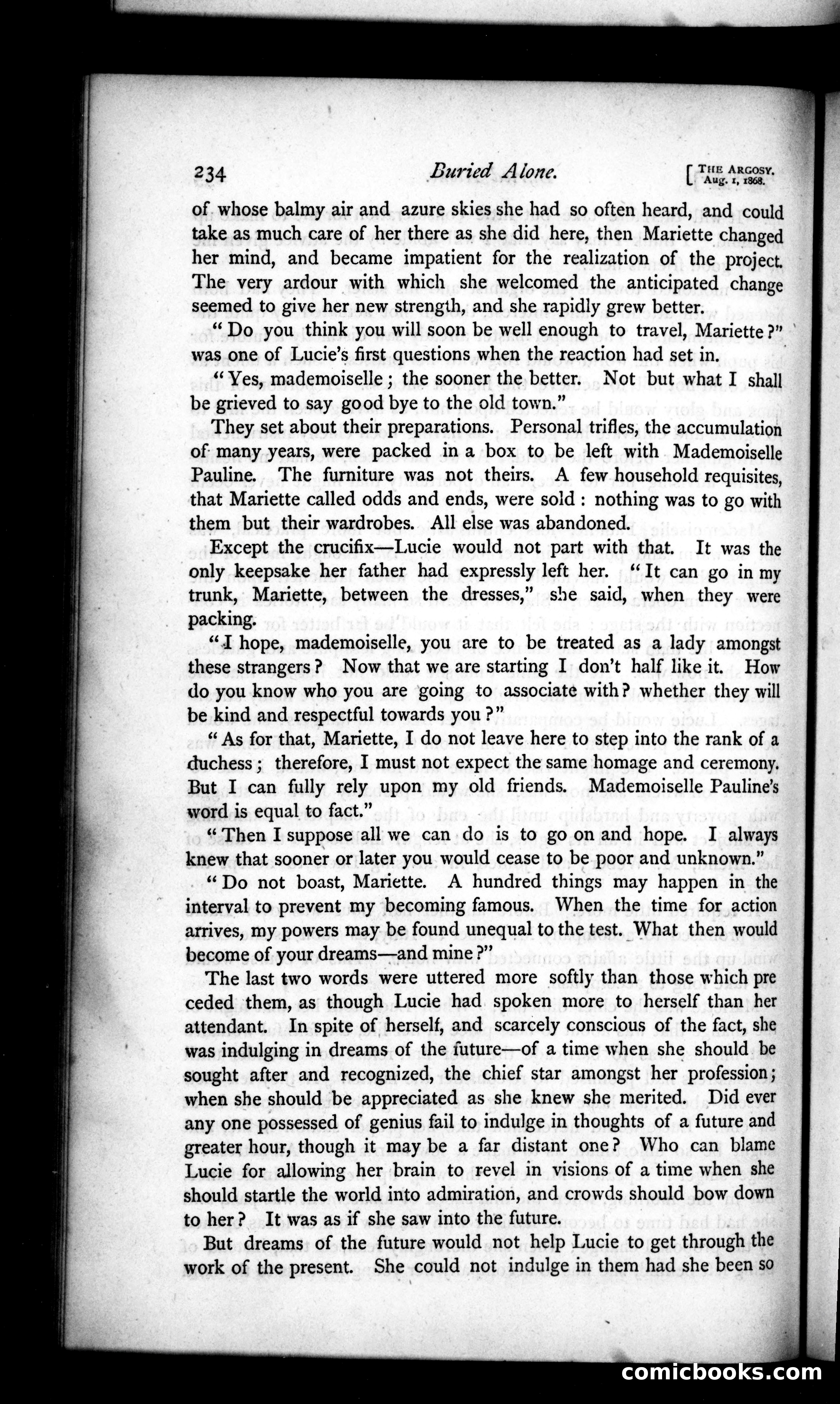 The Argosy, Vol. 6 — page 74 of 82