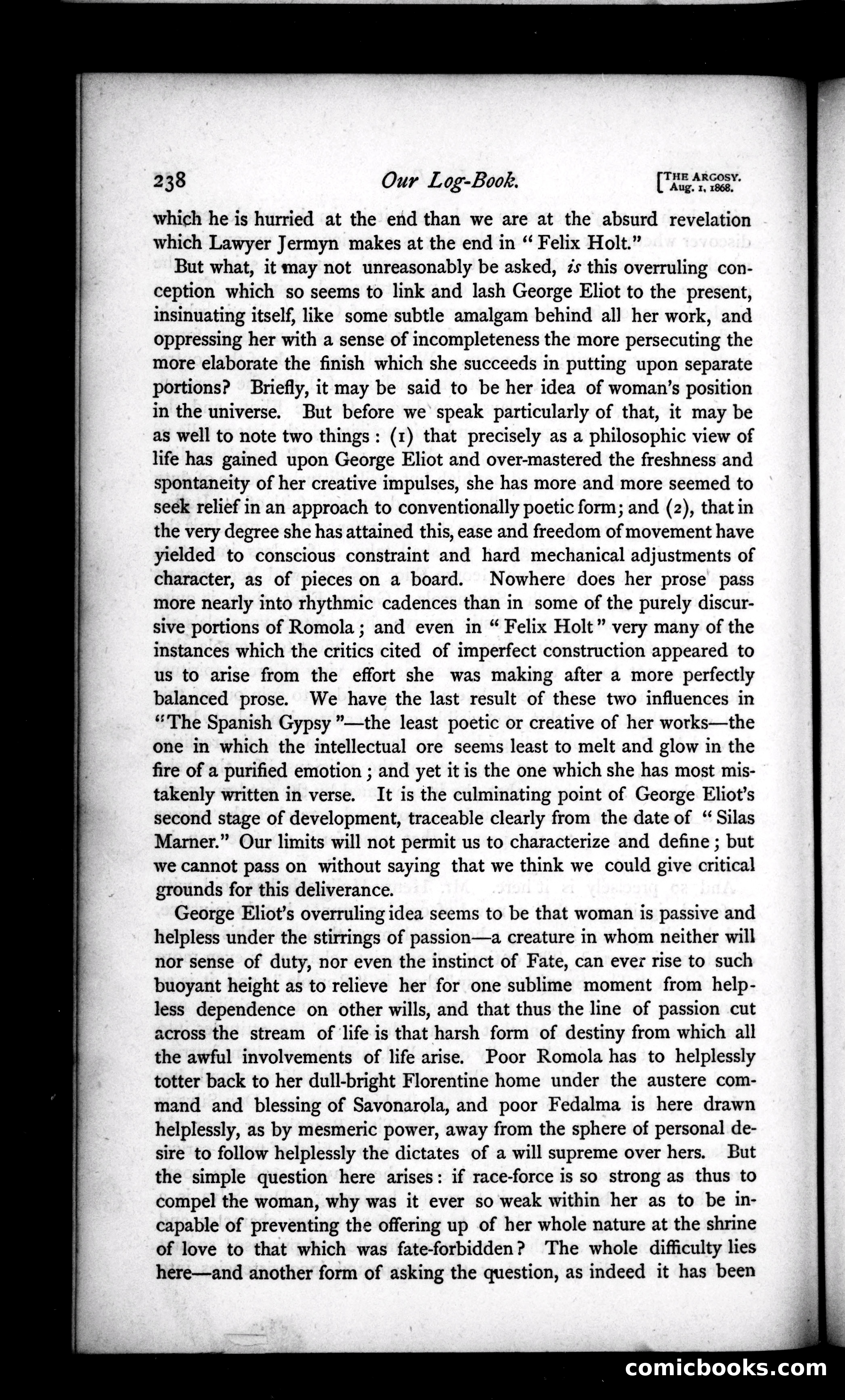 The Argosy, Vol. 6 — page 78 of 82