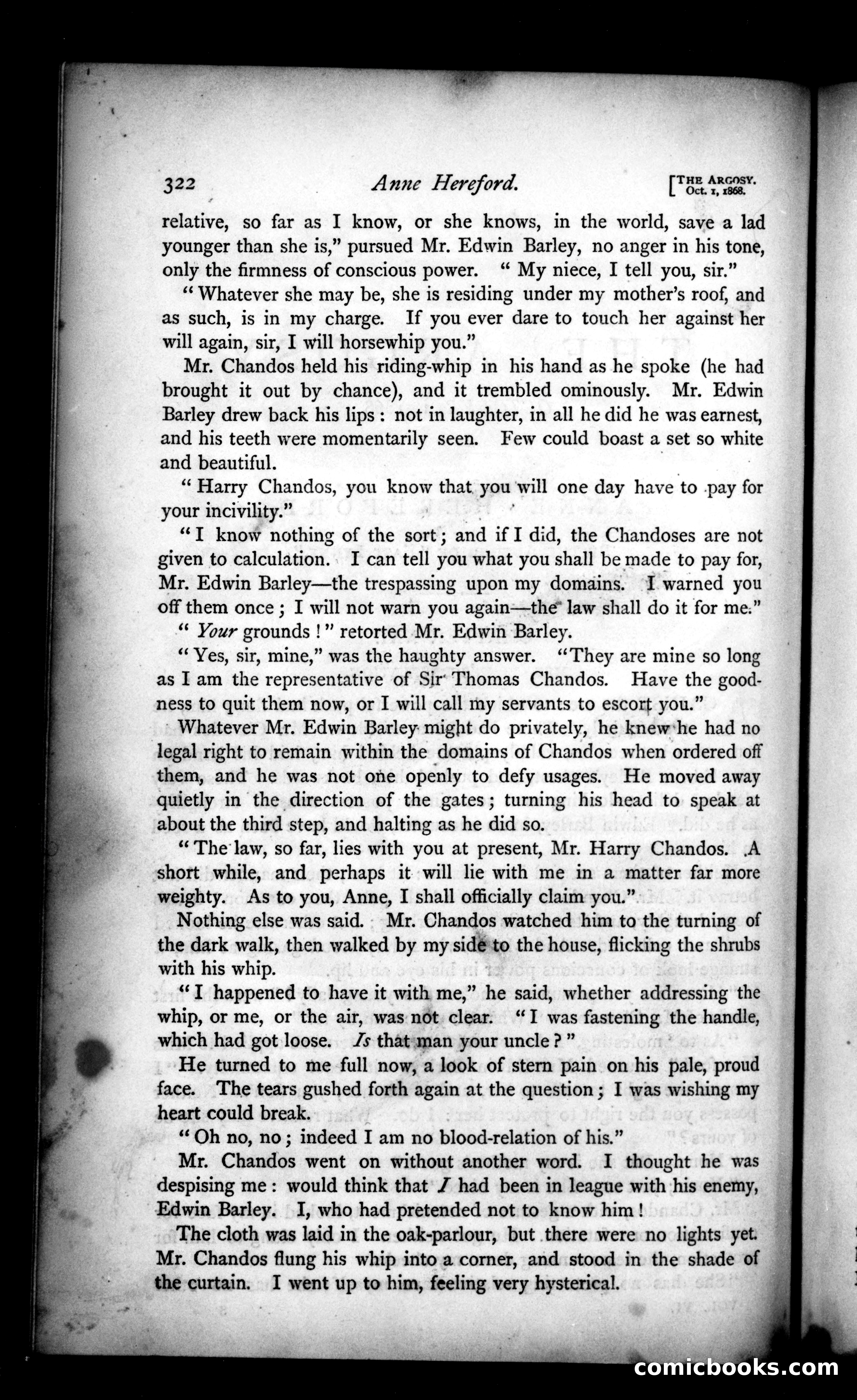 The Argosy, Vol. VI — page 2 of 86