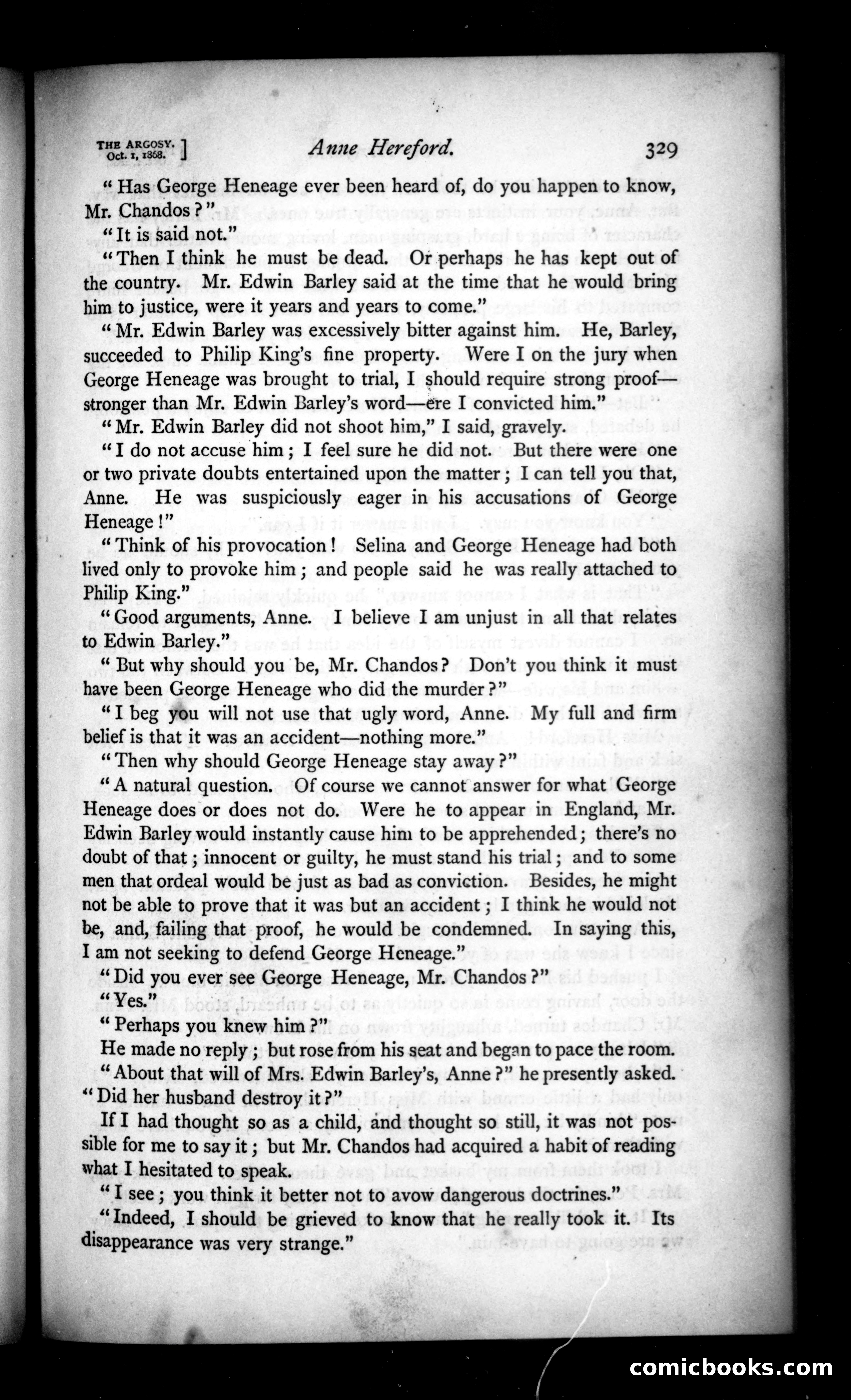 The Argosy, Vol. VI — page 9 of 86