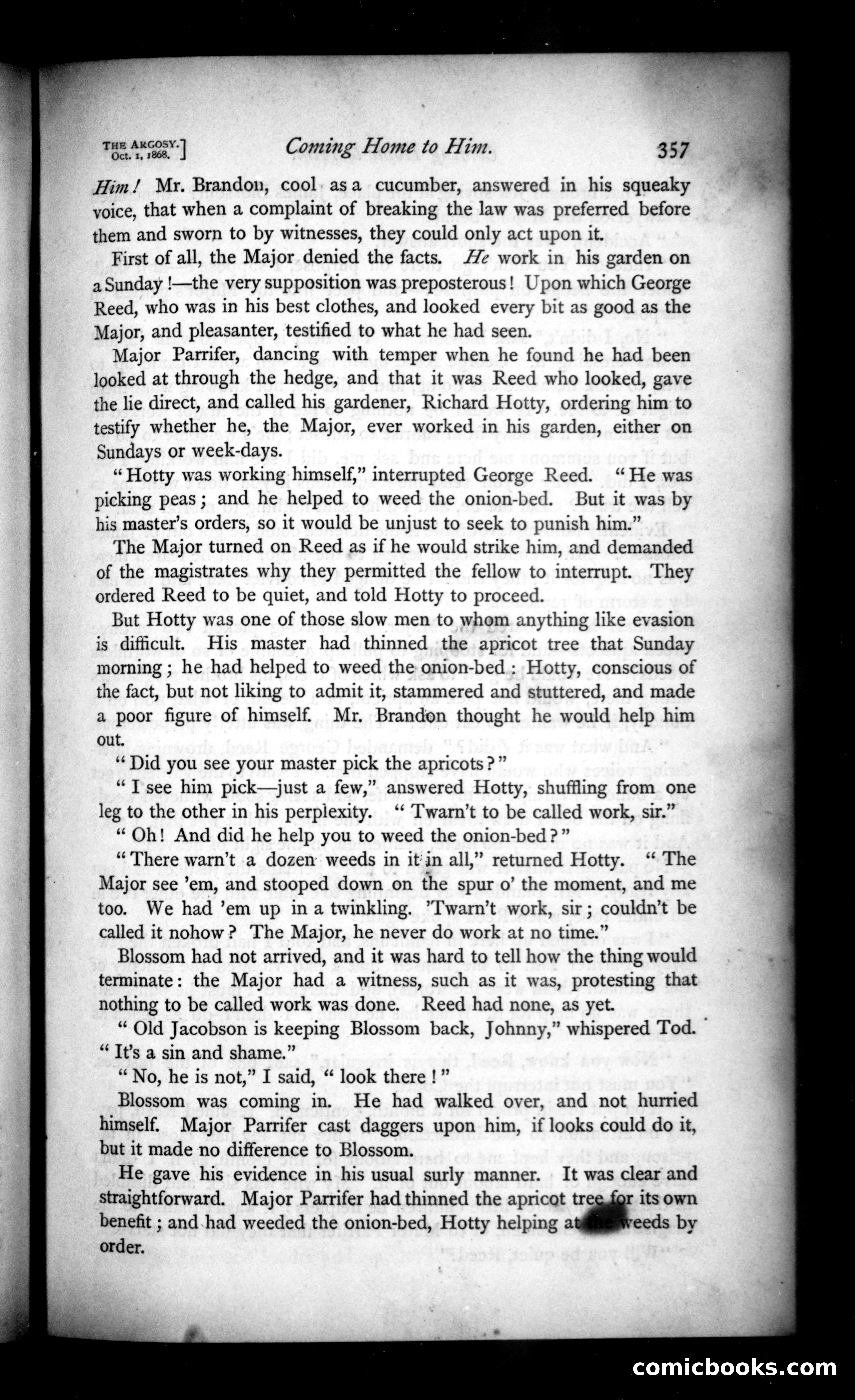 The Argosy, Vol. VI — page 39 of 86