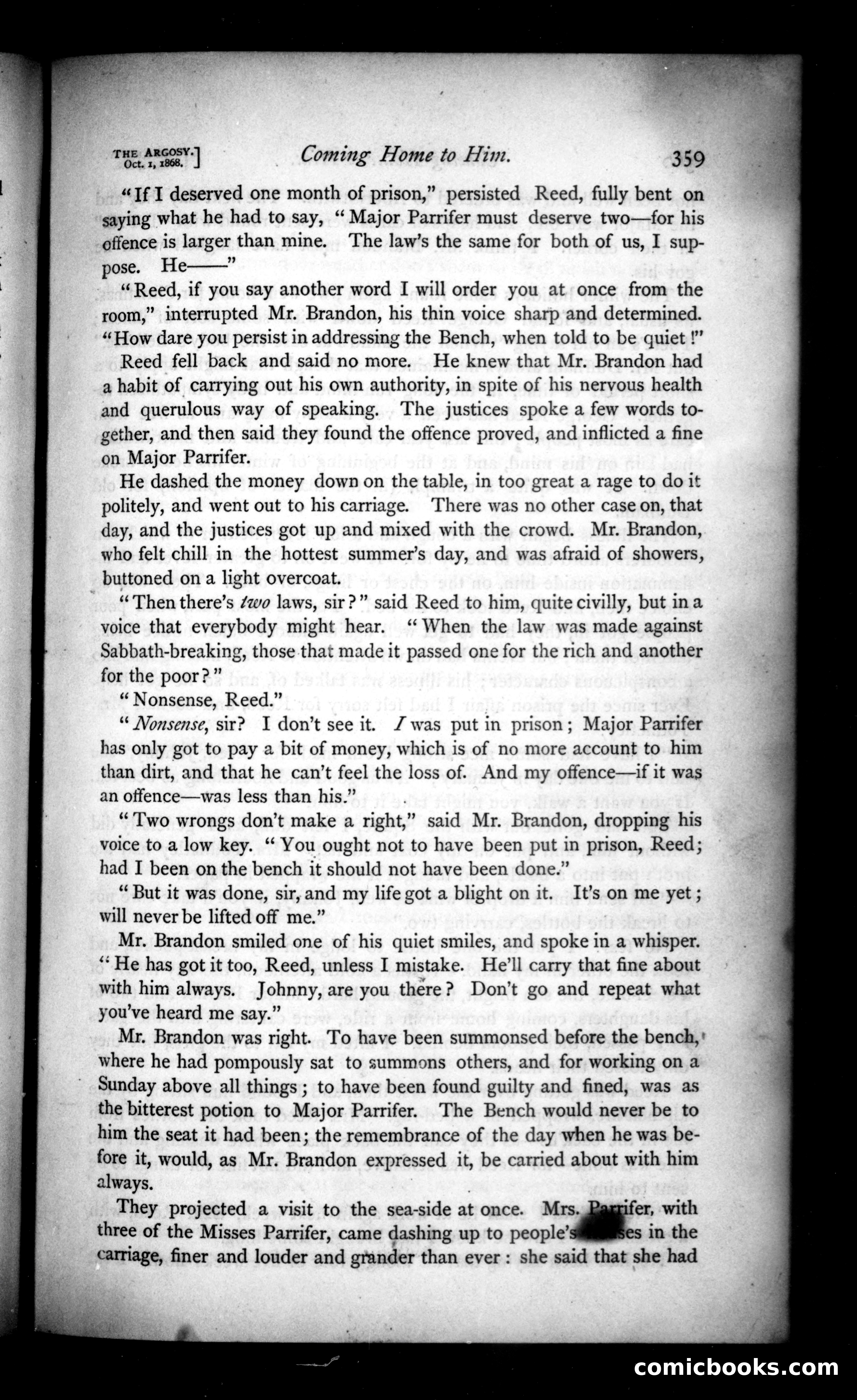 The Argosy, Vol. VI — page 41 of 86