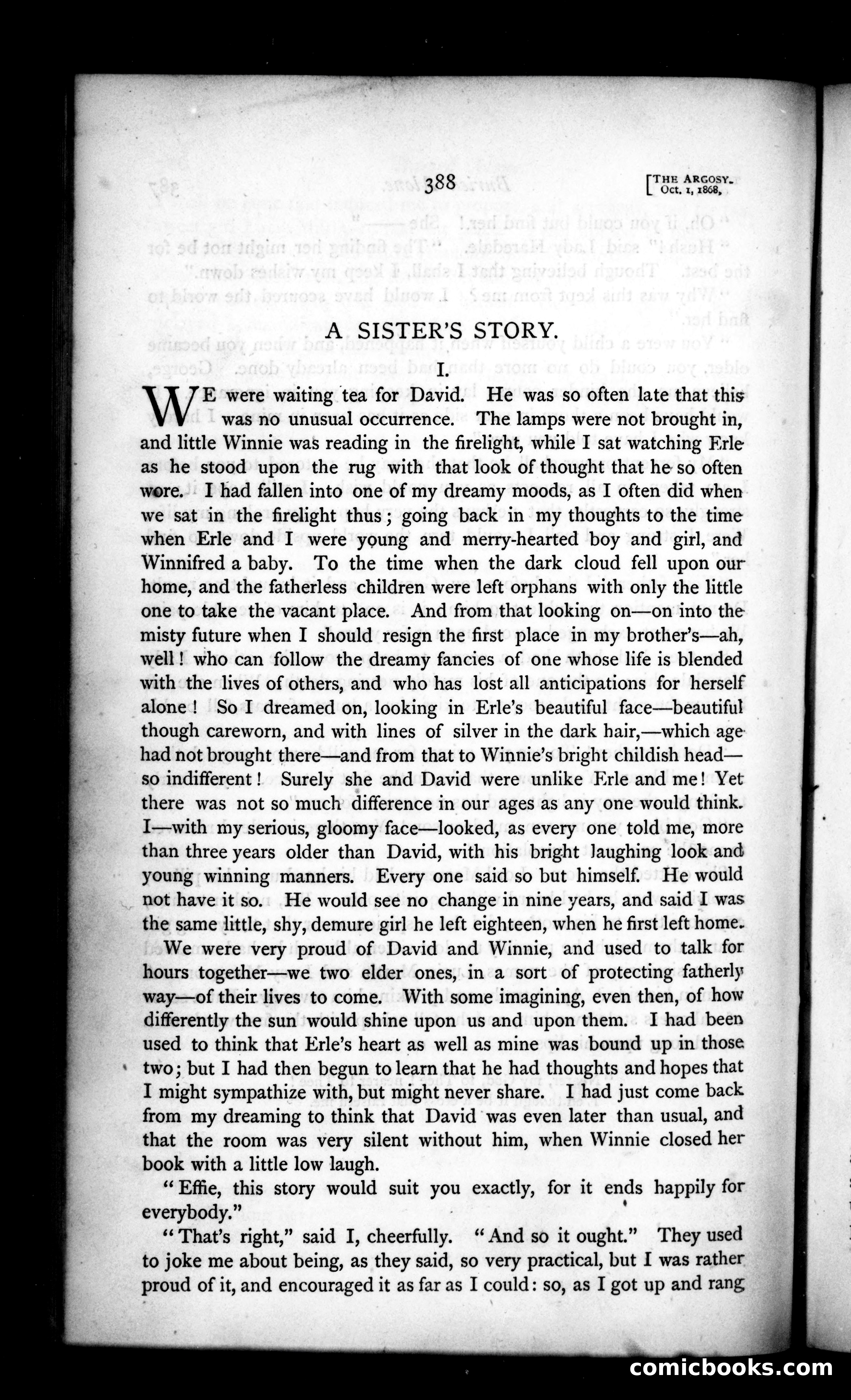 The Argosy, Vol. VI — page 70 of 86