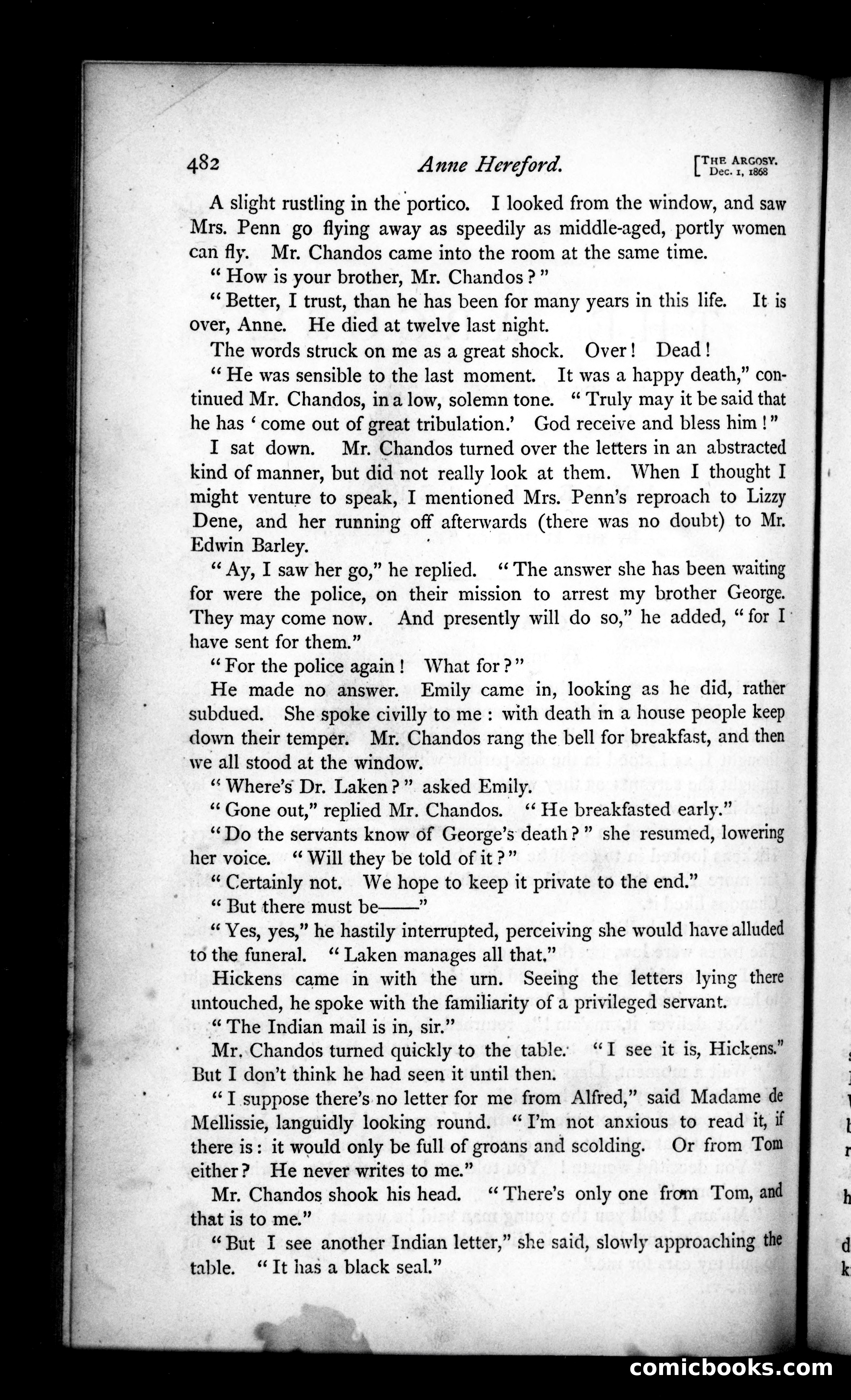 The Argosy, Vol. 6 — page 2 of 121