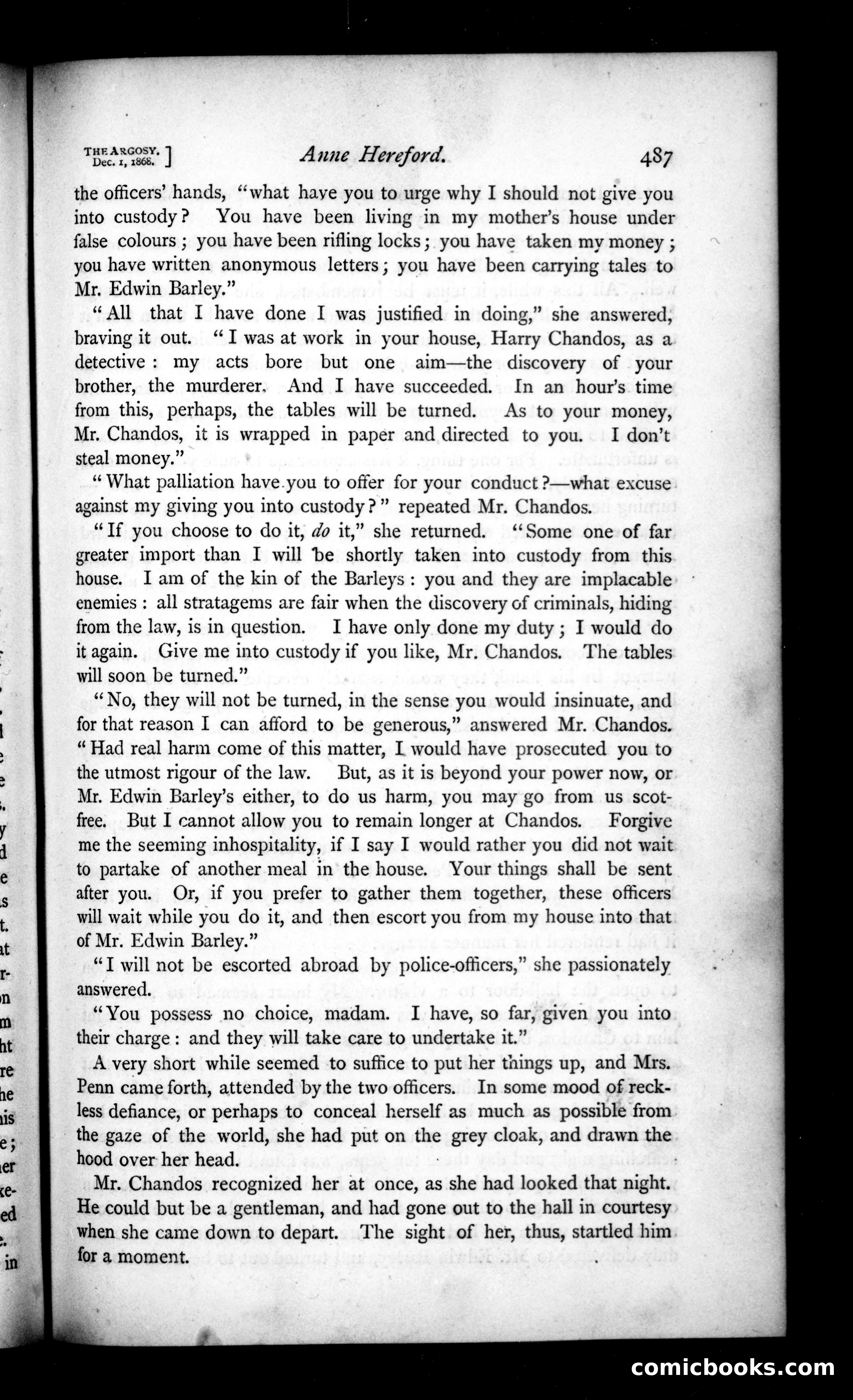 The Argosy, Vol. 6 — page 7 of 121