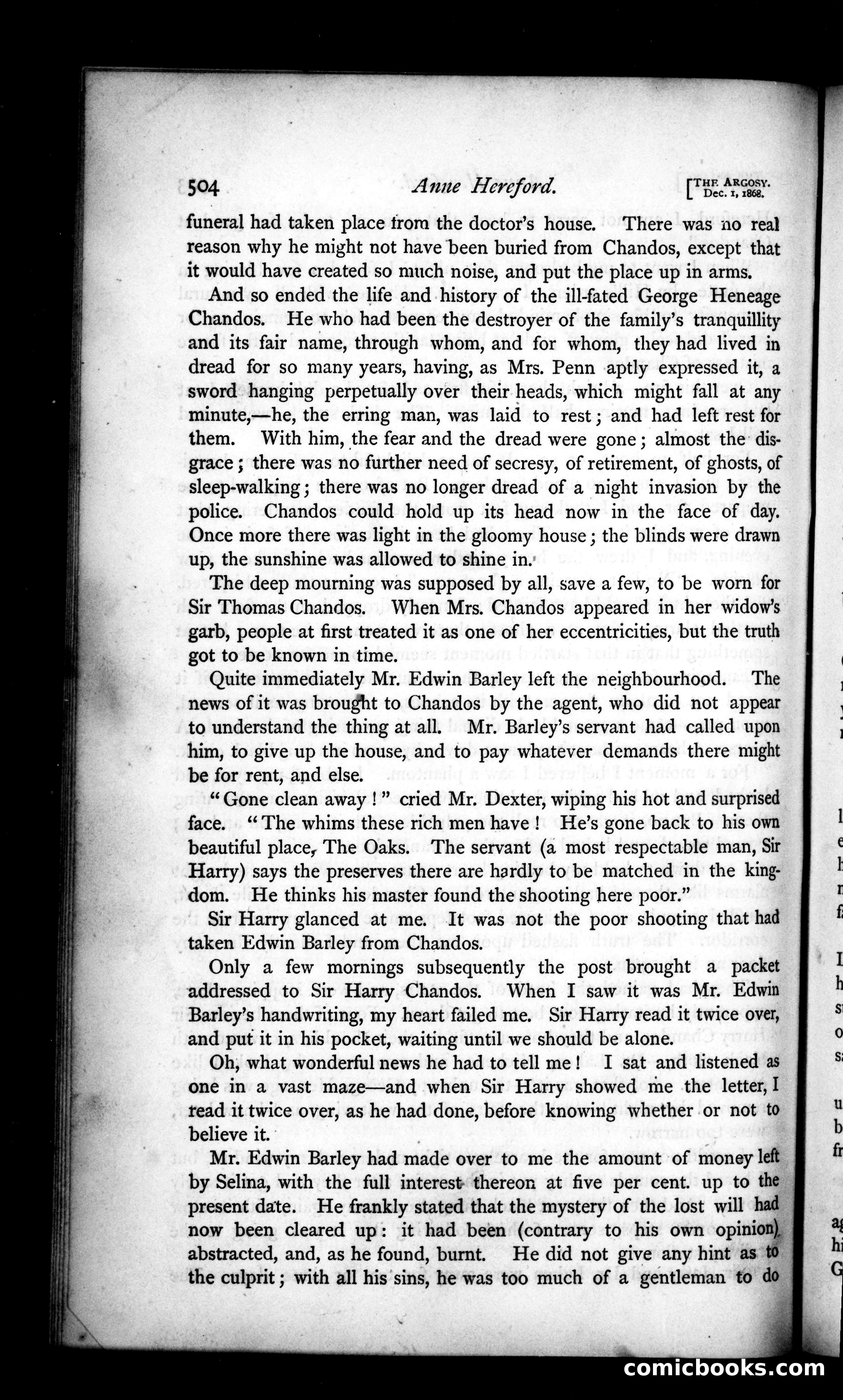 The Argosy, Vol. 6 — page 24 of 121