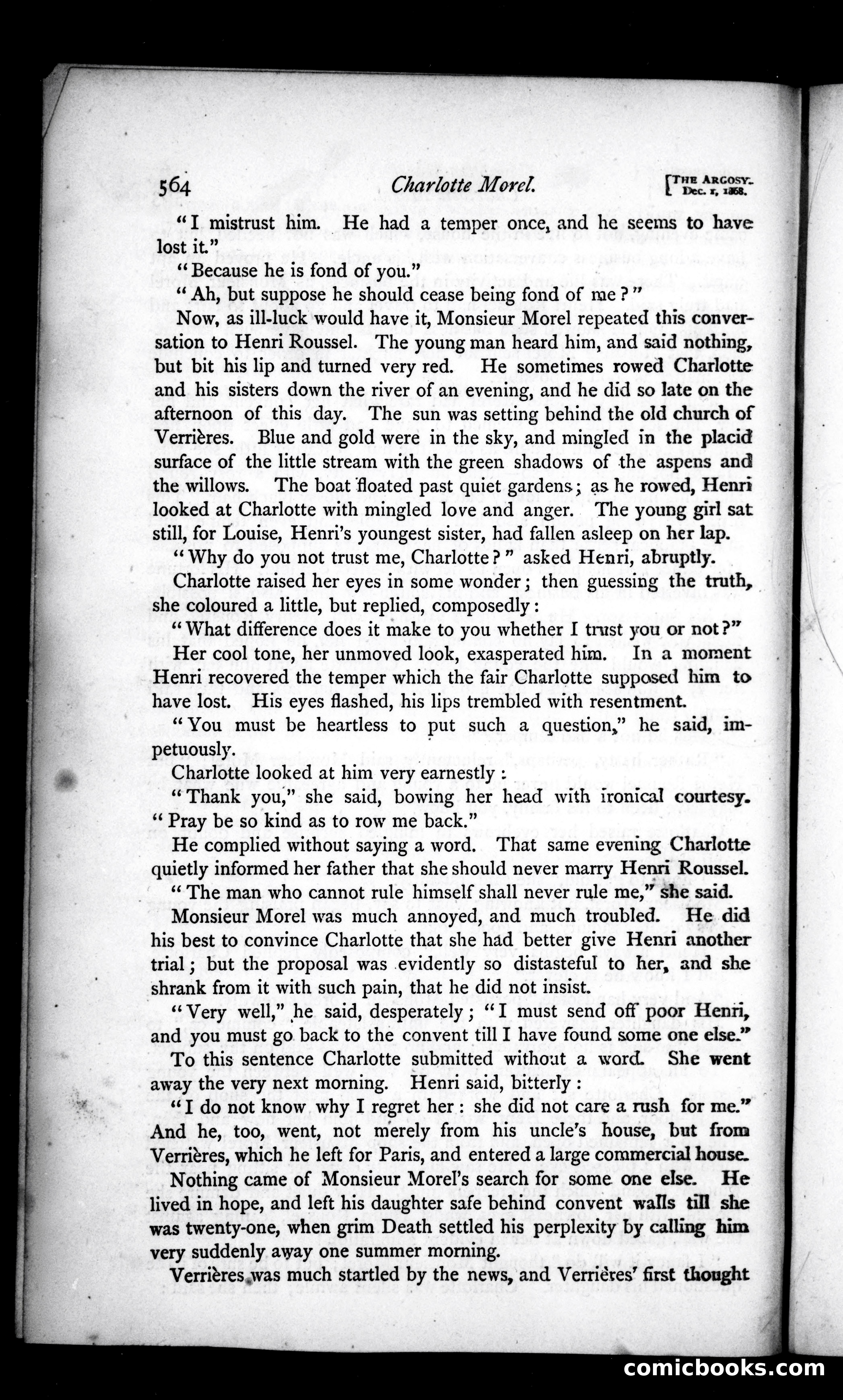 The Argosy, Vol. 6 — page 86 of 121