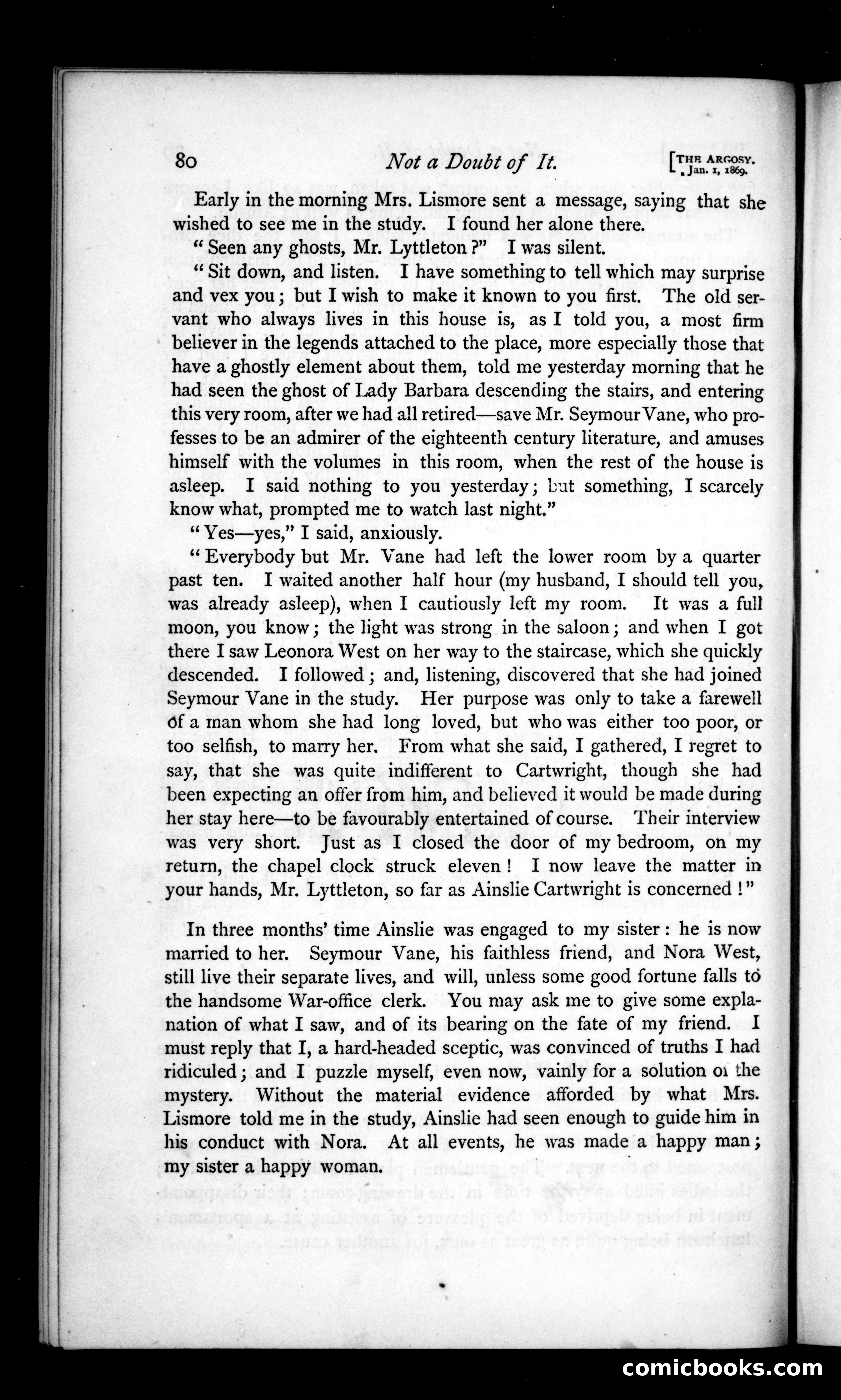 The Argosy, Vol. VII, January 1, 1869 — page 82 of 82