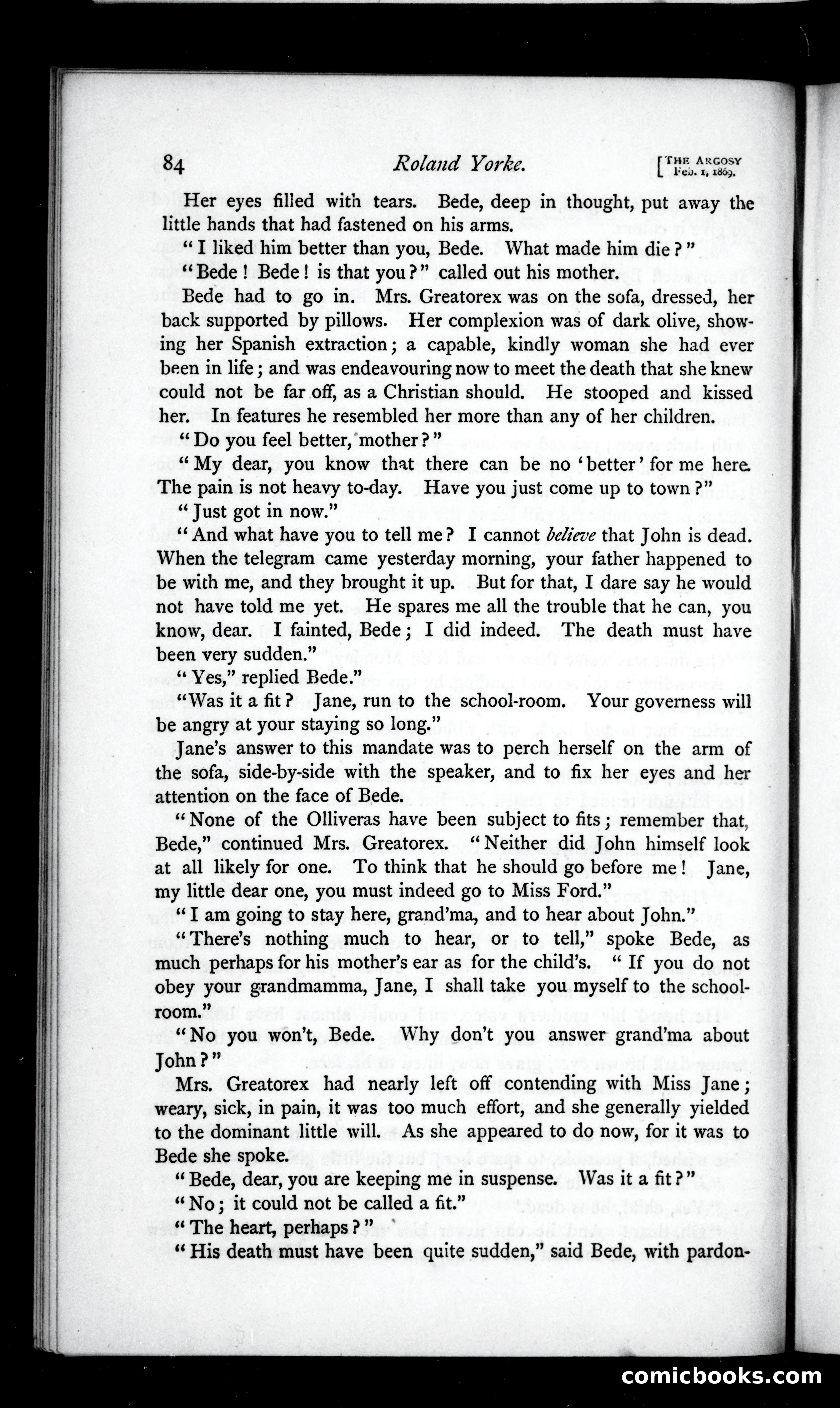 The Argosy, Vol. VII — page 4 of 82