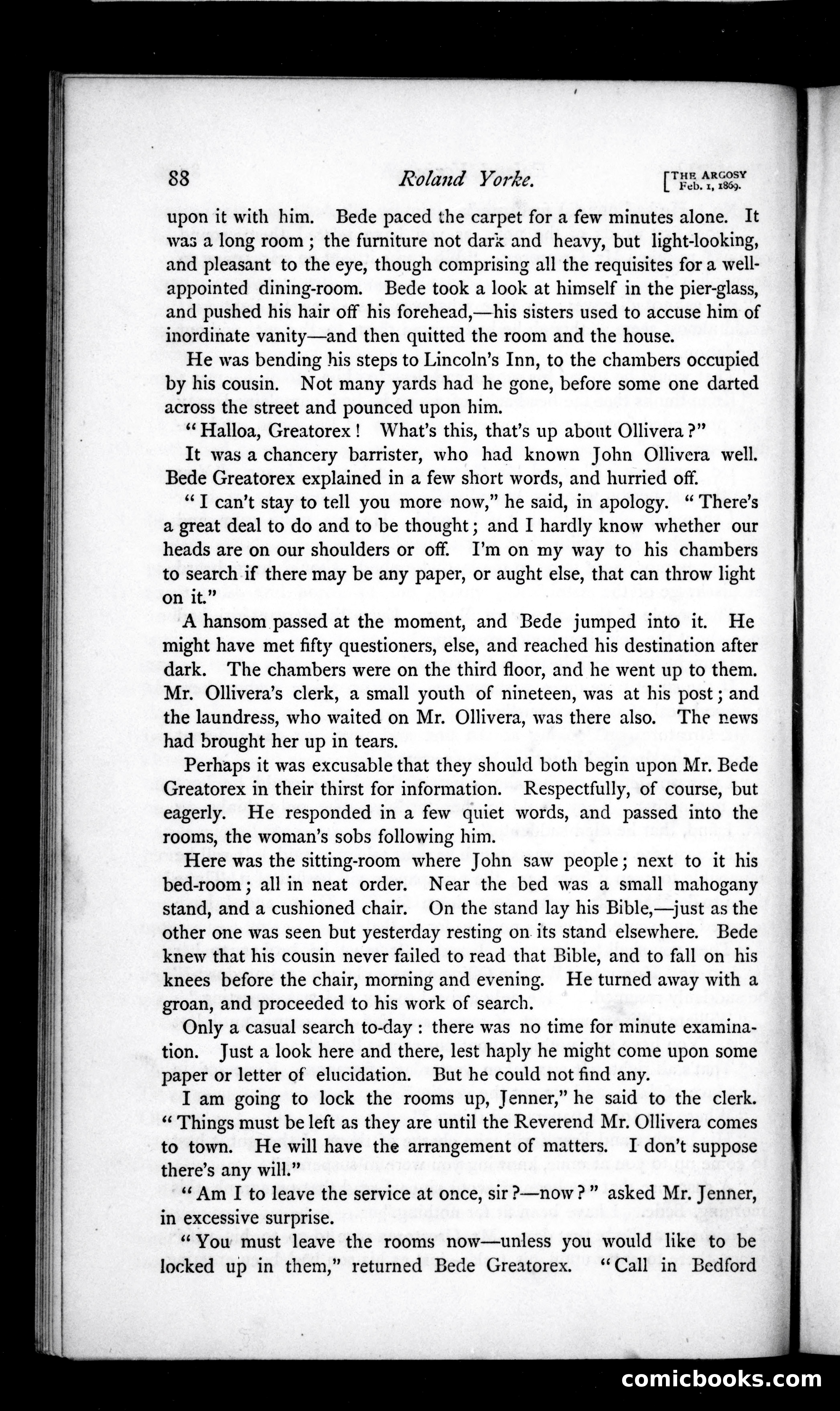 The Argosy, Vol. VII — page 8 of 82