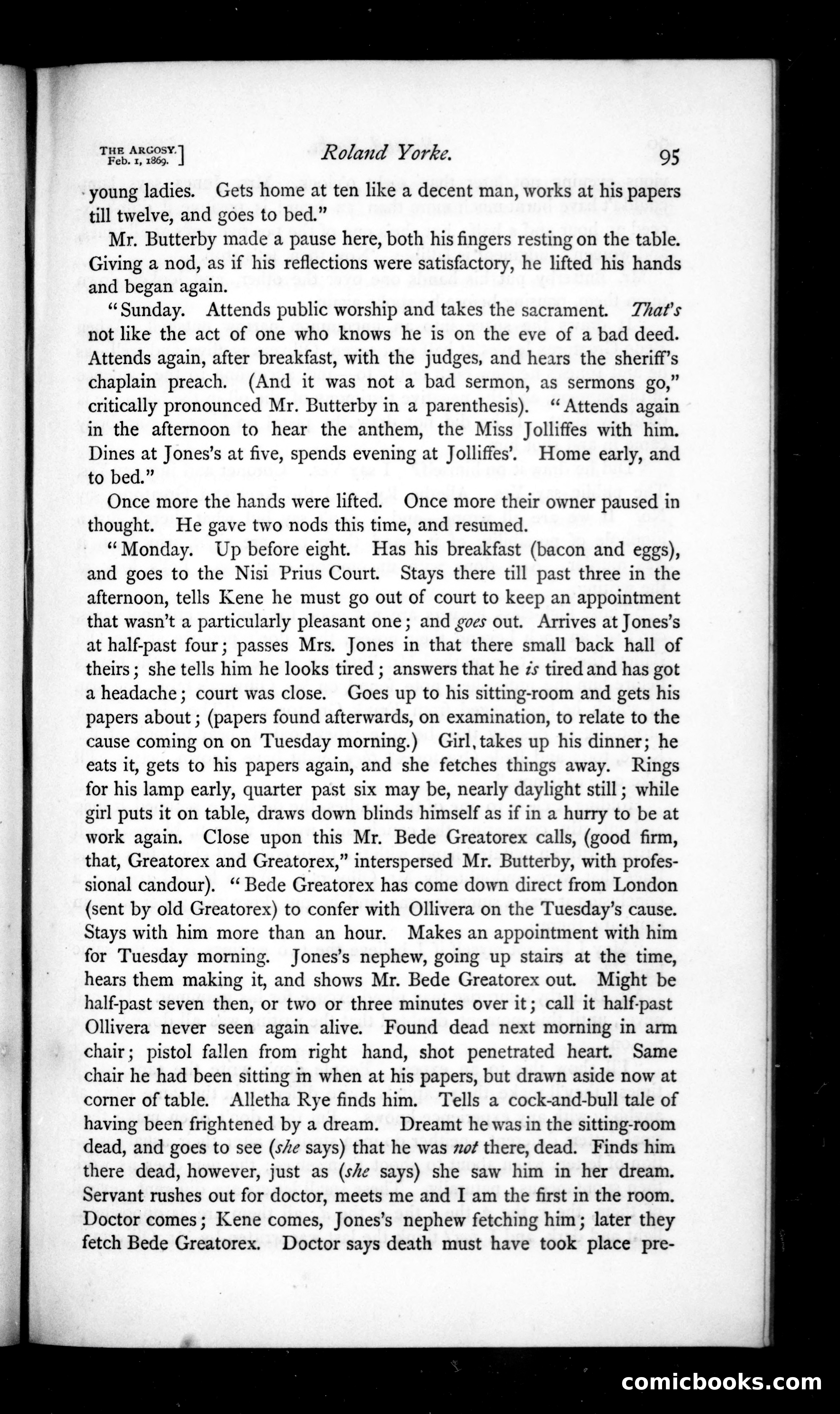 The Argosy, Vol. VII — page 15 of 82