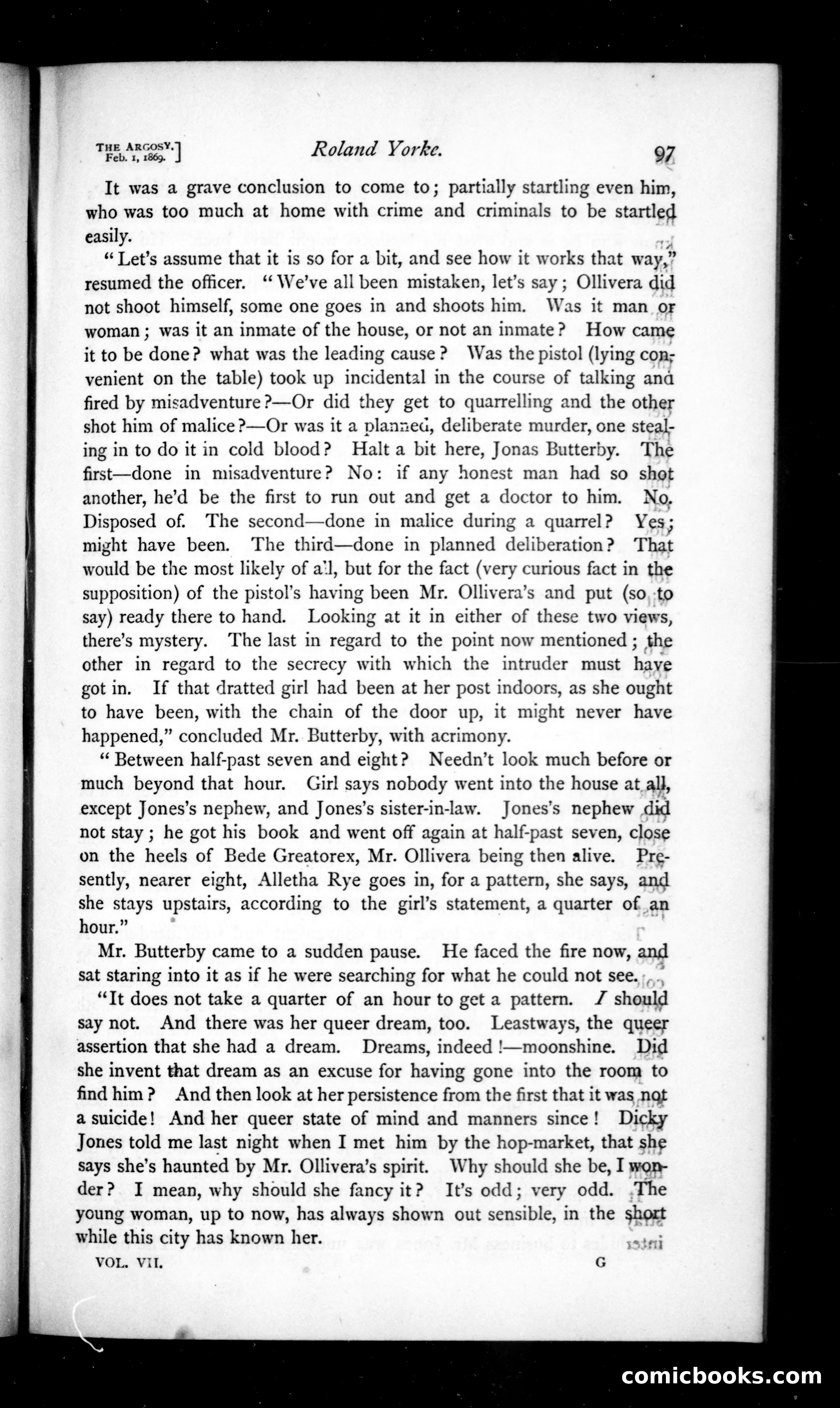 The Argosy, Vol. VII — page 17 of 82