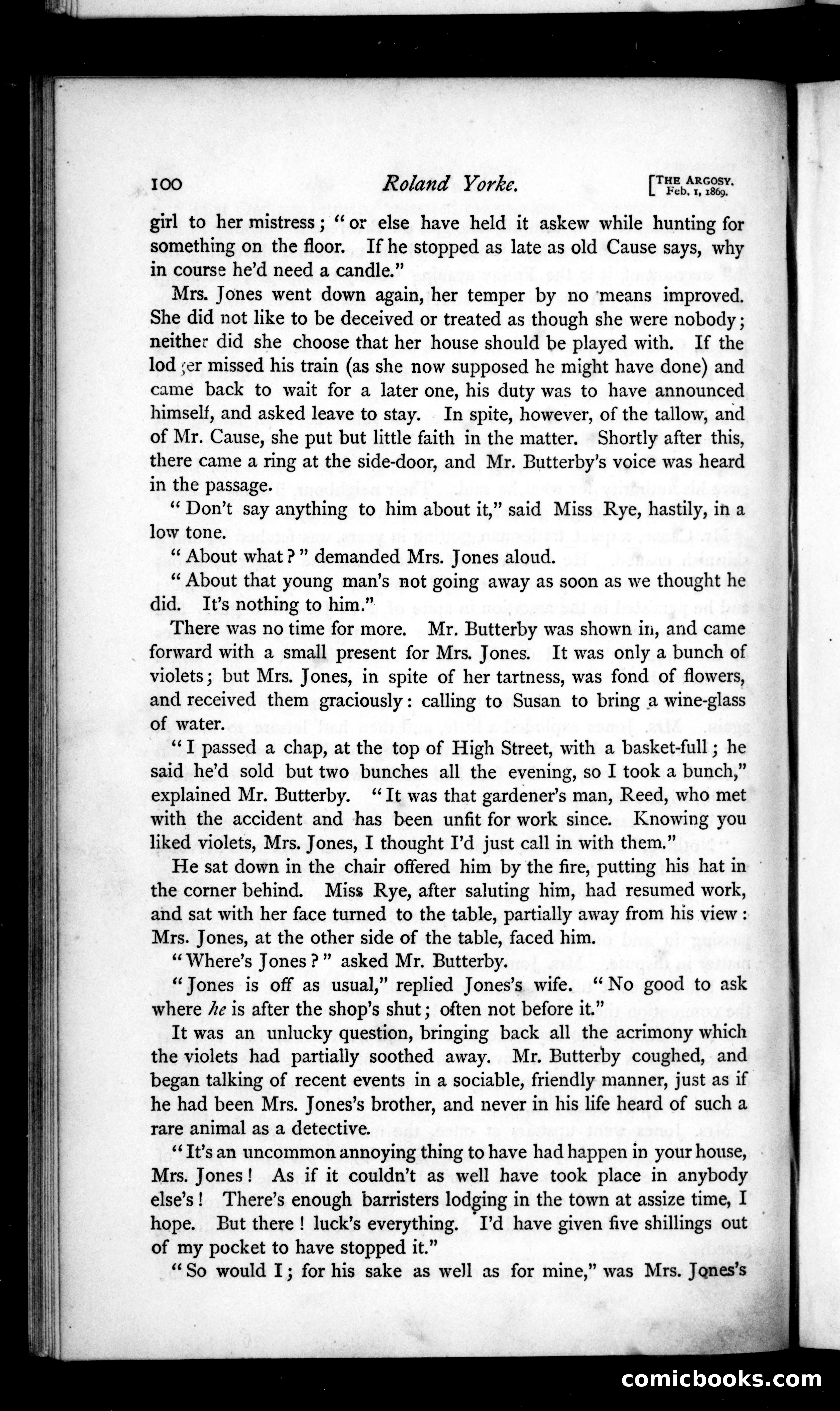 The Argosy, Vol. VII — page 20 of 82