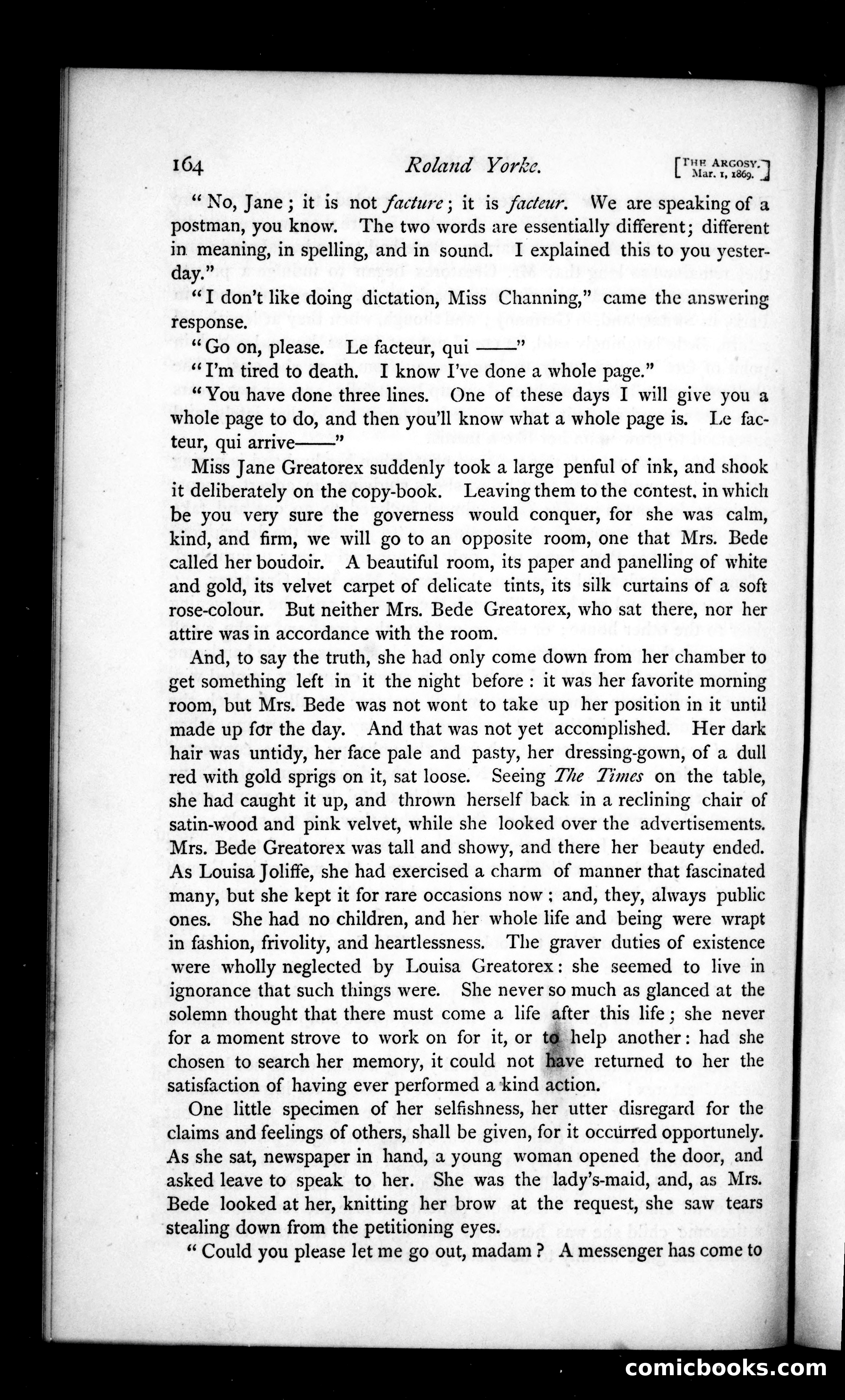 The Argosy, Vol. 7 — page 4 of 82