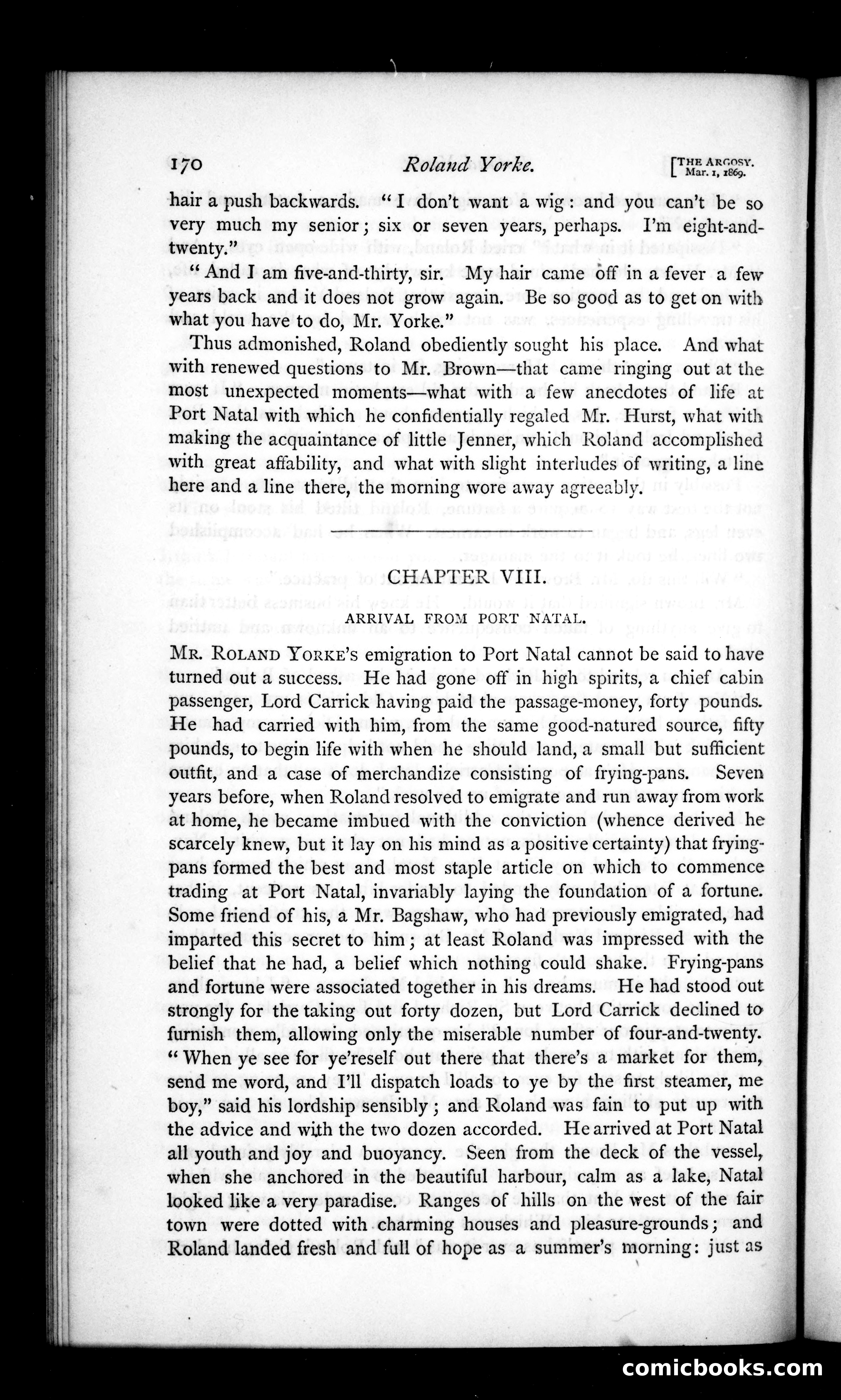 The Argosy, Vol. 7 — page 12 of 82