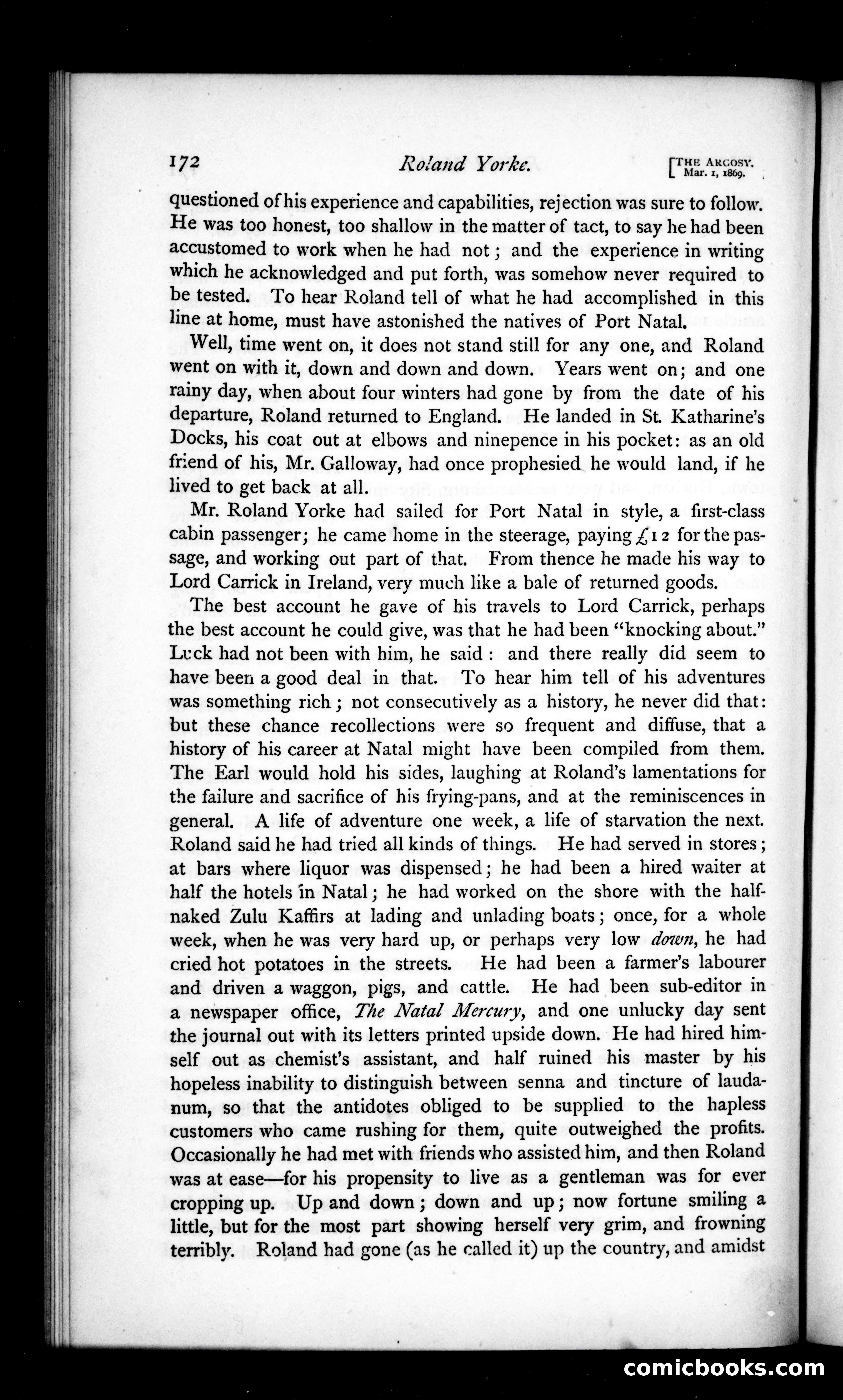 The Argosy, Vol. 7 — page 14 of 82