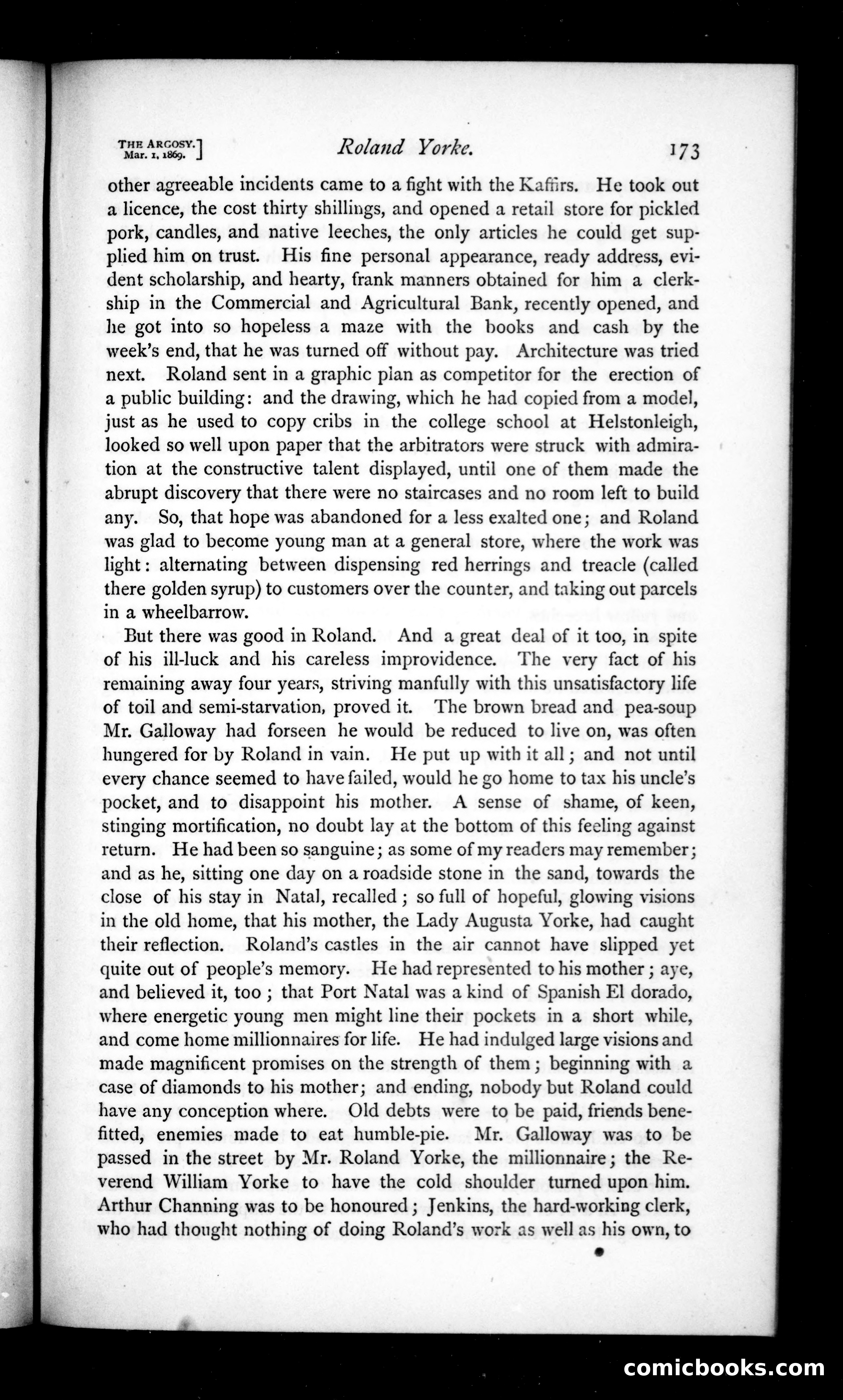 The Argosy, Vol. 7 — page 15 of 82