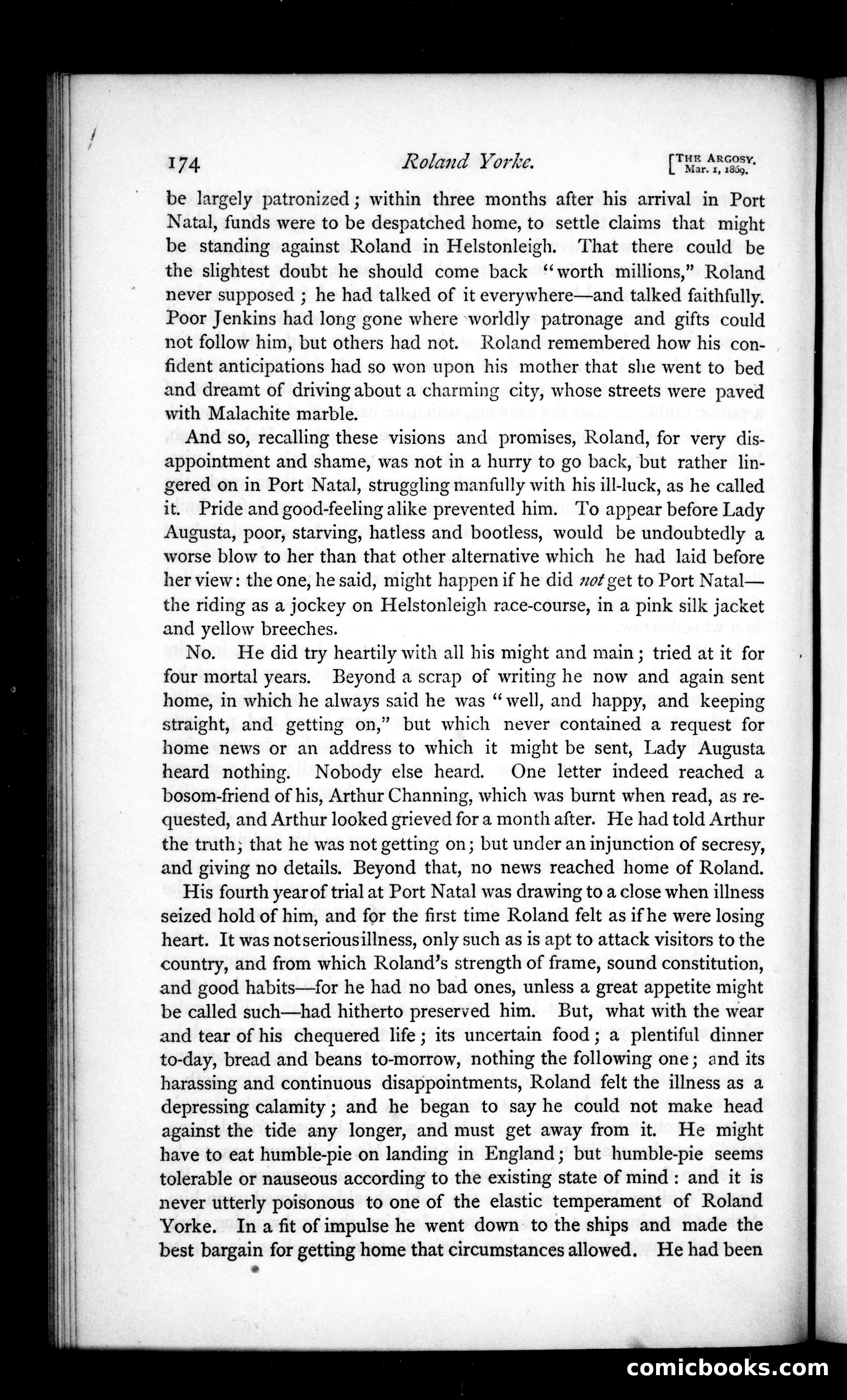 The Argosy, Vol. 7 — page 16 of 82