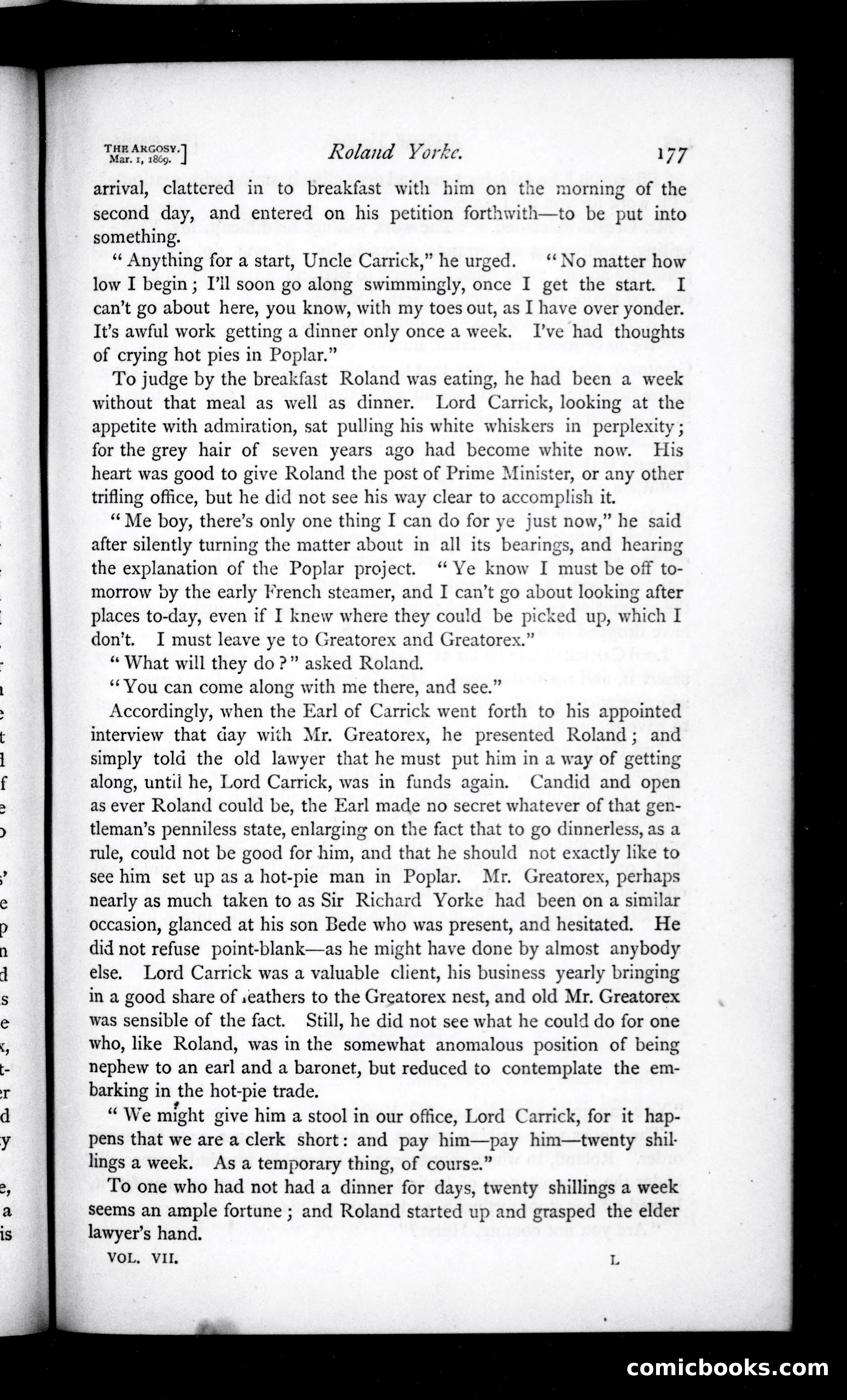 The Argosy, Vol. 7 — page 19 of 82