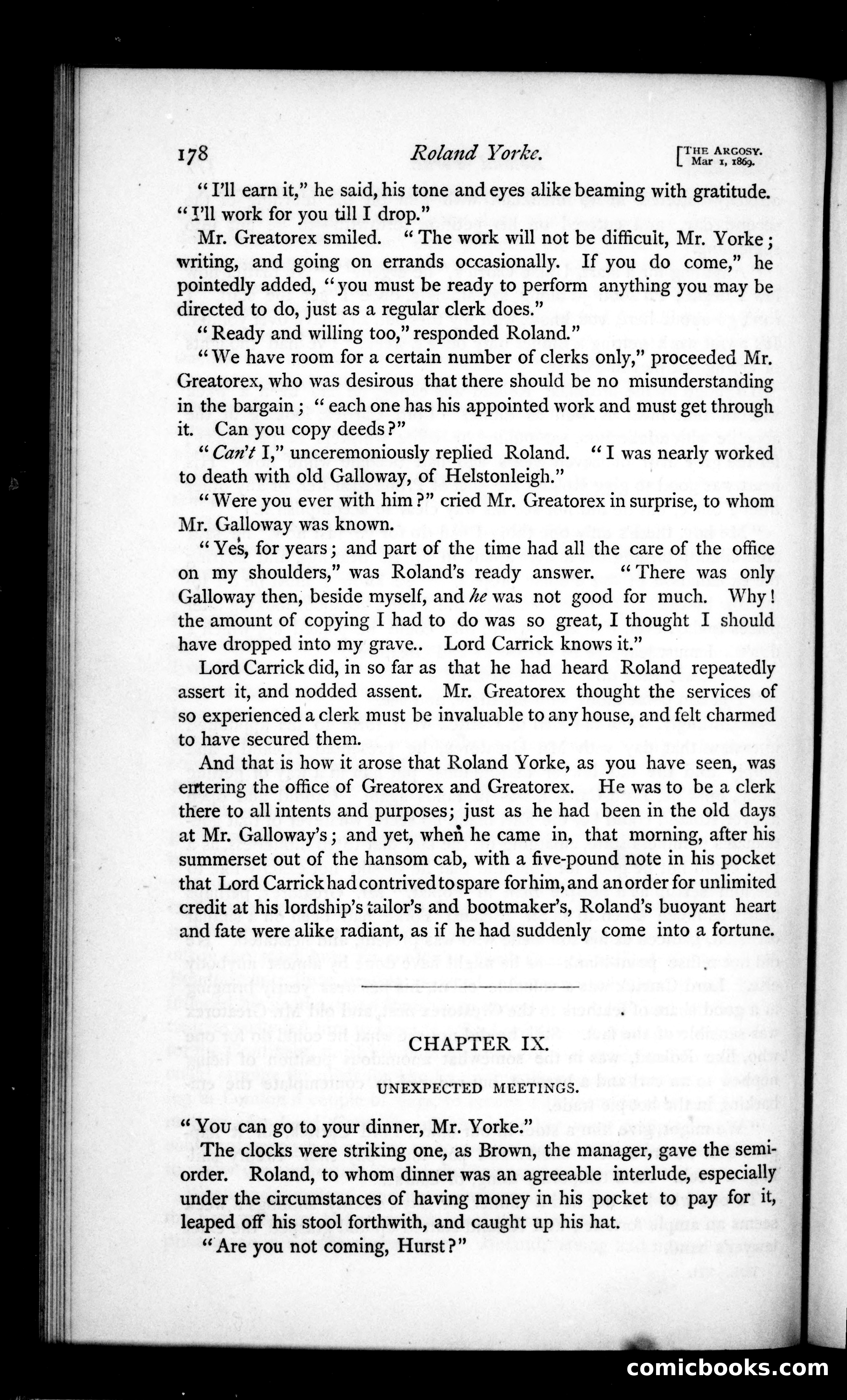 The Argosy, Vol. 7 — page 20 of 82