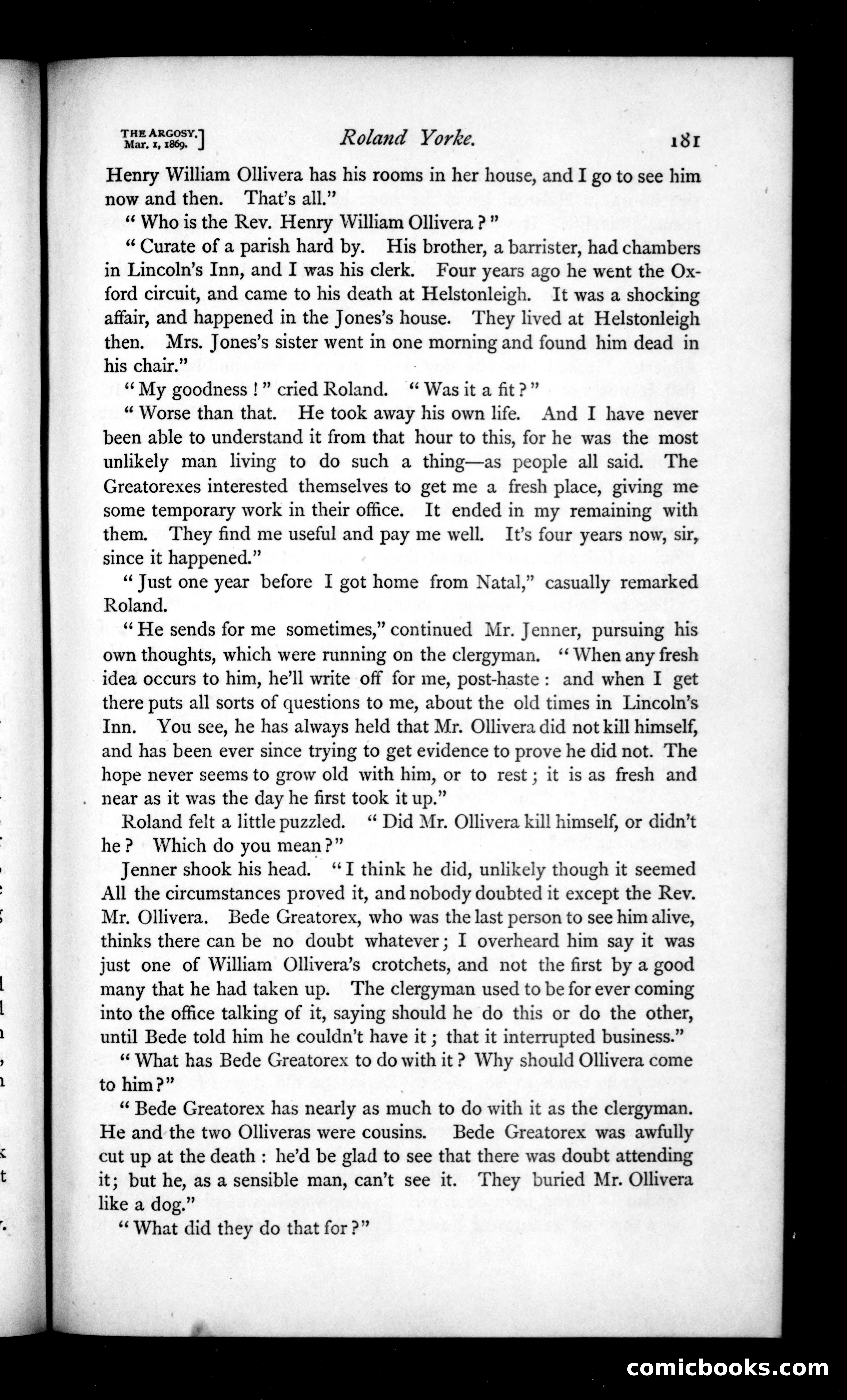 The Argosy, Vol. 7 — page 23 of 82