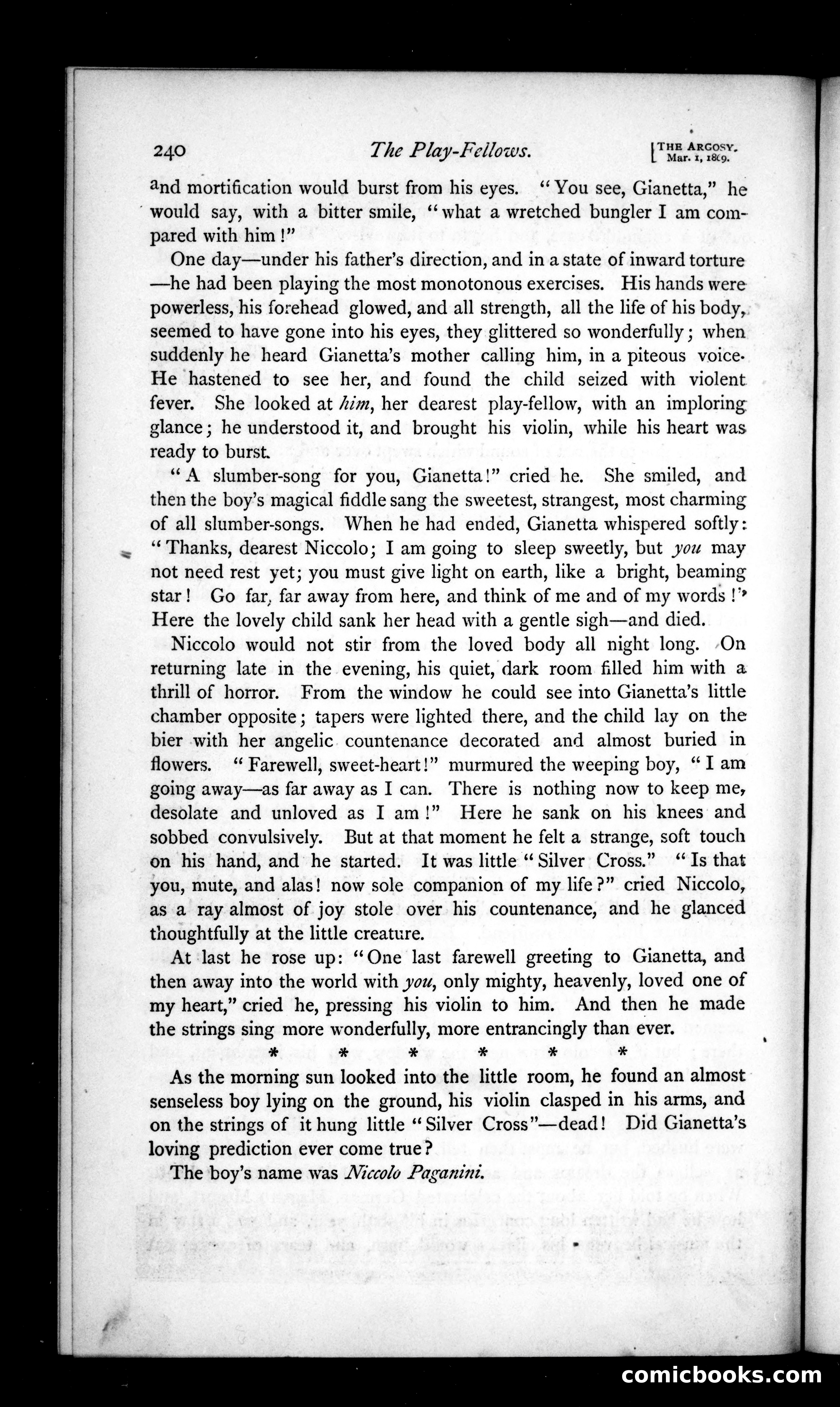 The Argosy, Vol. 7 — page 82 of 82