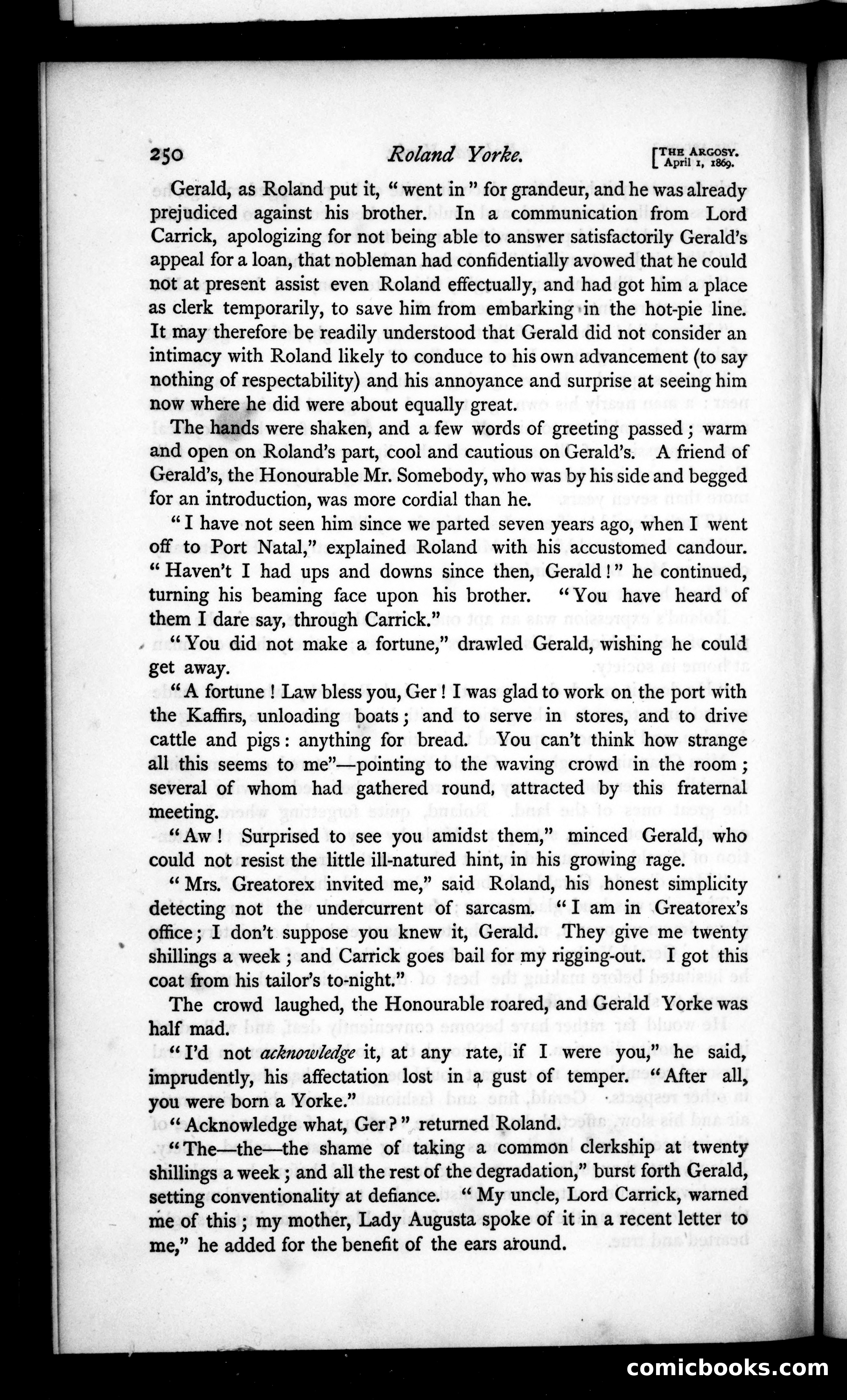 The Argosy, Vol. VII — page 12 of 82