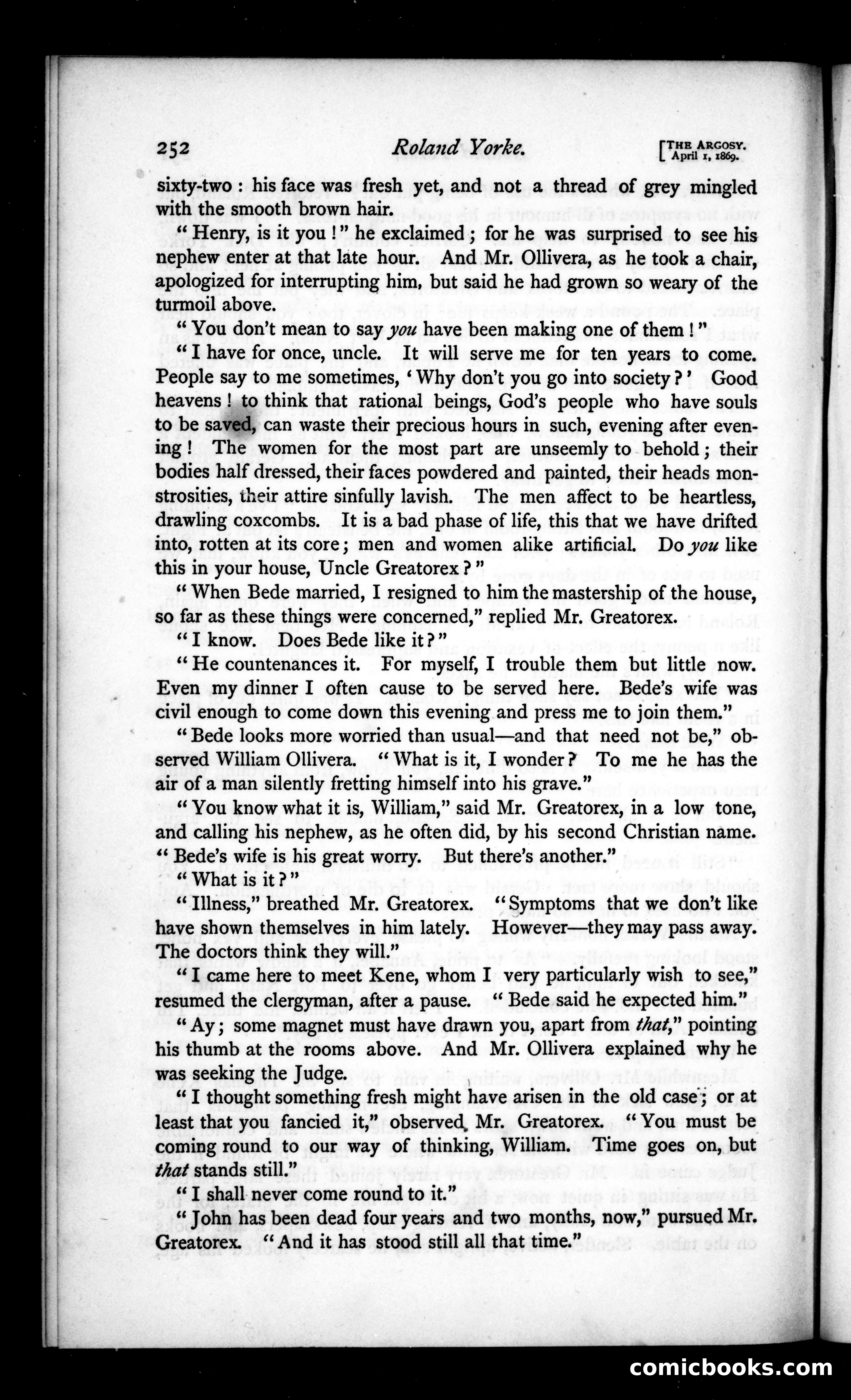 The Argosy, Vol. VII — page 14 of 82